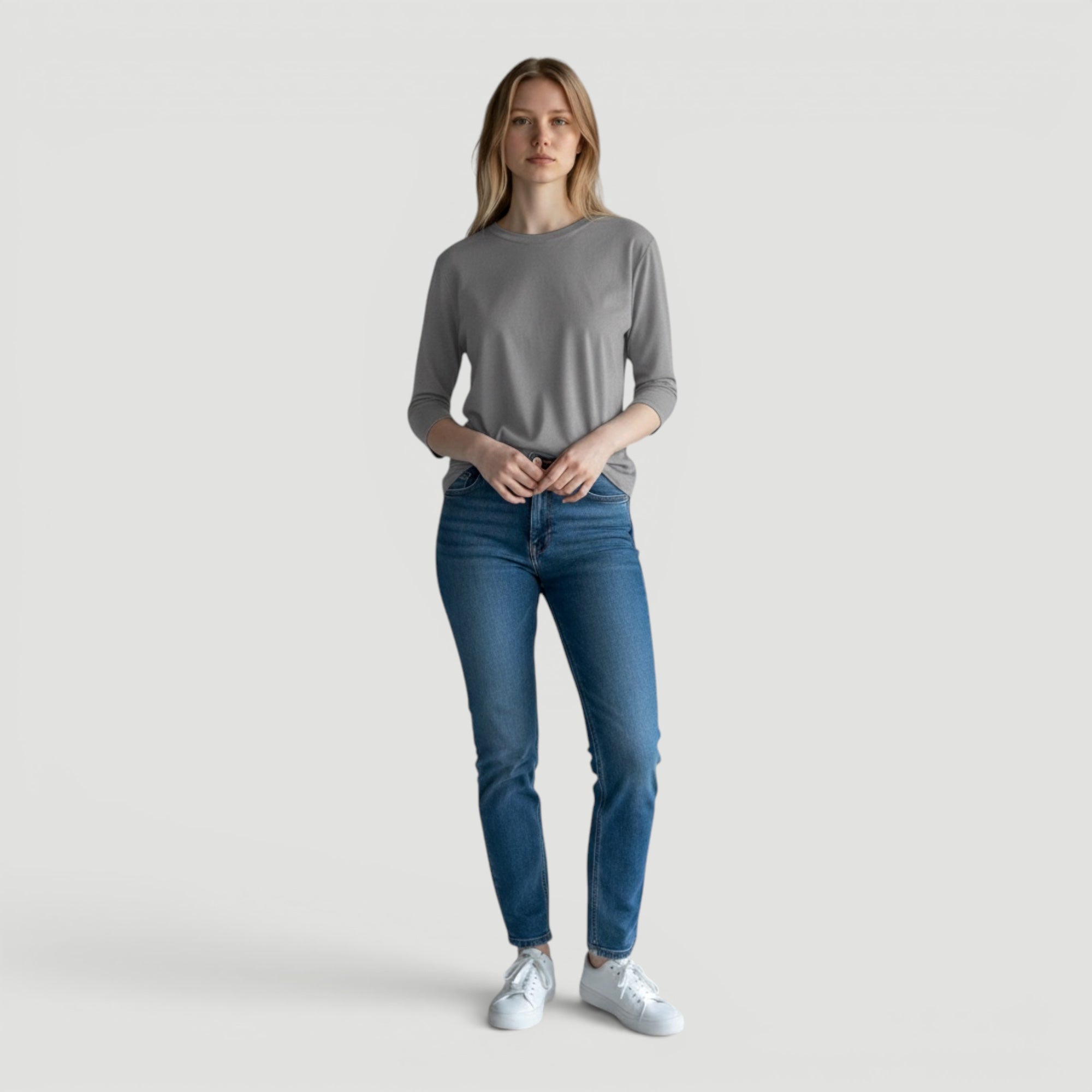 Ellmont London | Women’s Lightweight Three-Quarter Sleeve Shirt