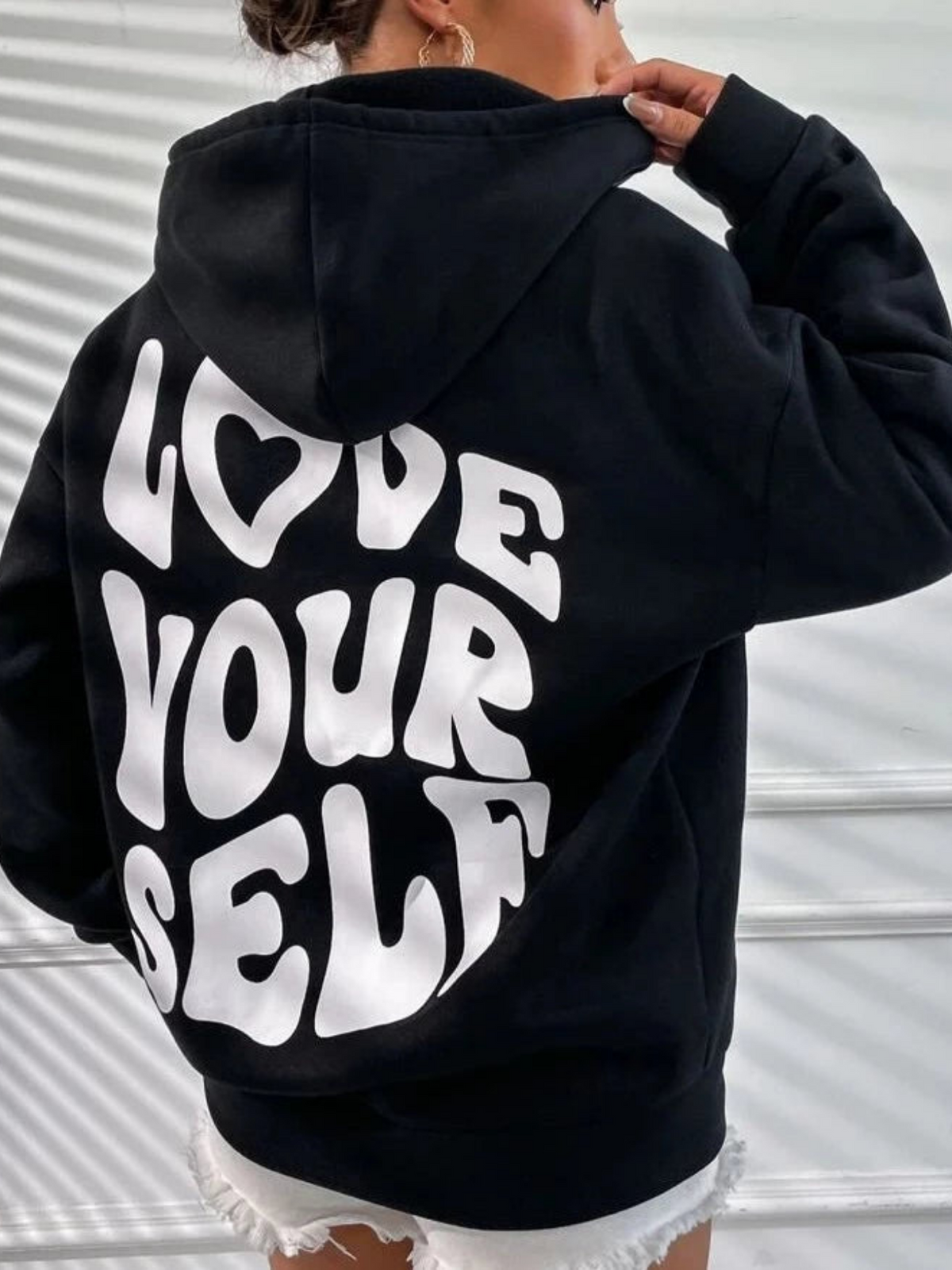 Meredith | Women’s Hoodie with Drawstring Hood and Front Kangaroo Pocket