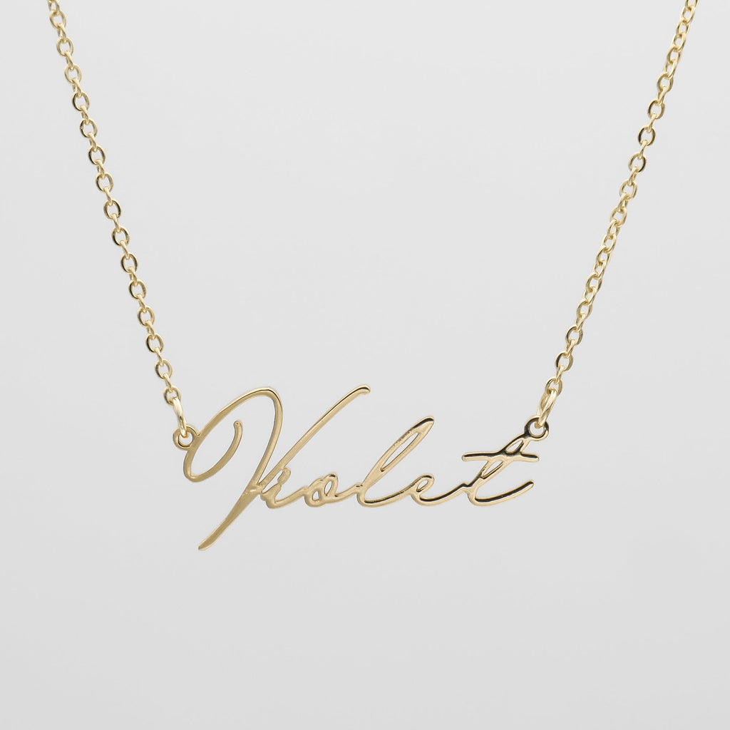 Ellmont - Valencia Custom Name Necklace