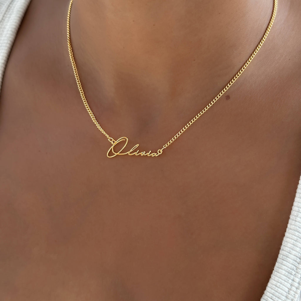 Ellmont - Valencia Custom Name Necklace
