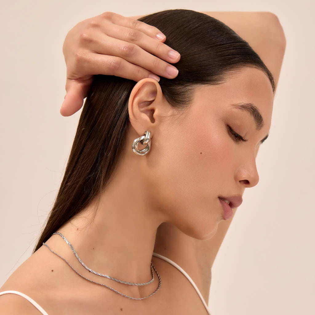 Ellmont - Nadia Knot Knocker Earrings