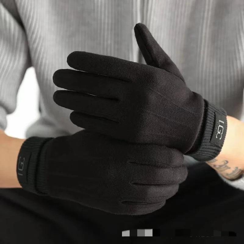 Cashmere-Wool Touchscreen Gloves – Warm Winter Gloves