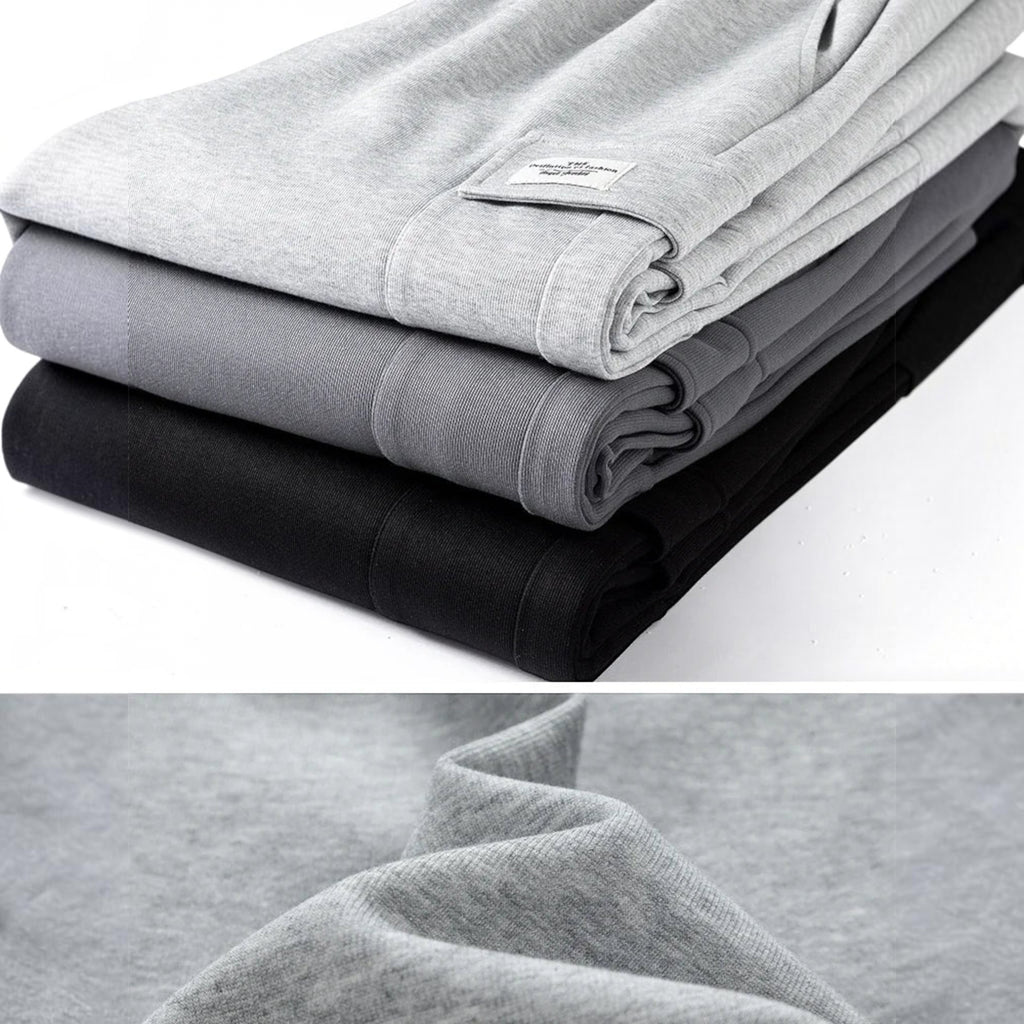 Caleb | Men's Wide Leg Cargo Sweatpants Soft Touch Cotton Pants