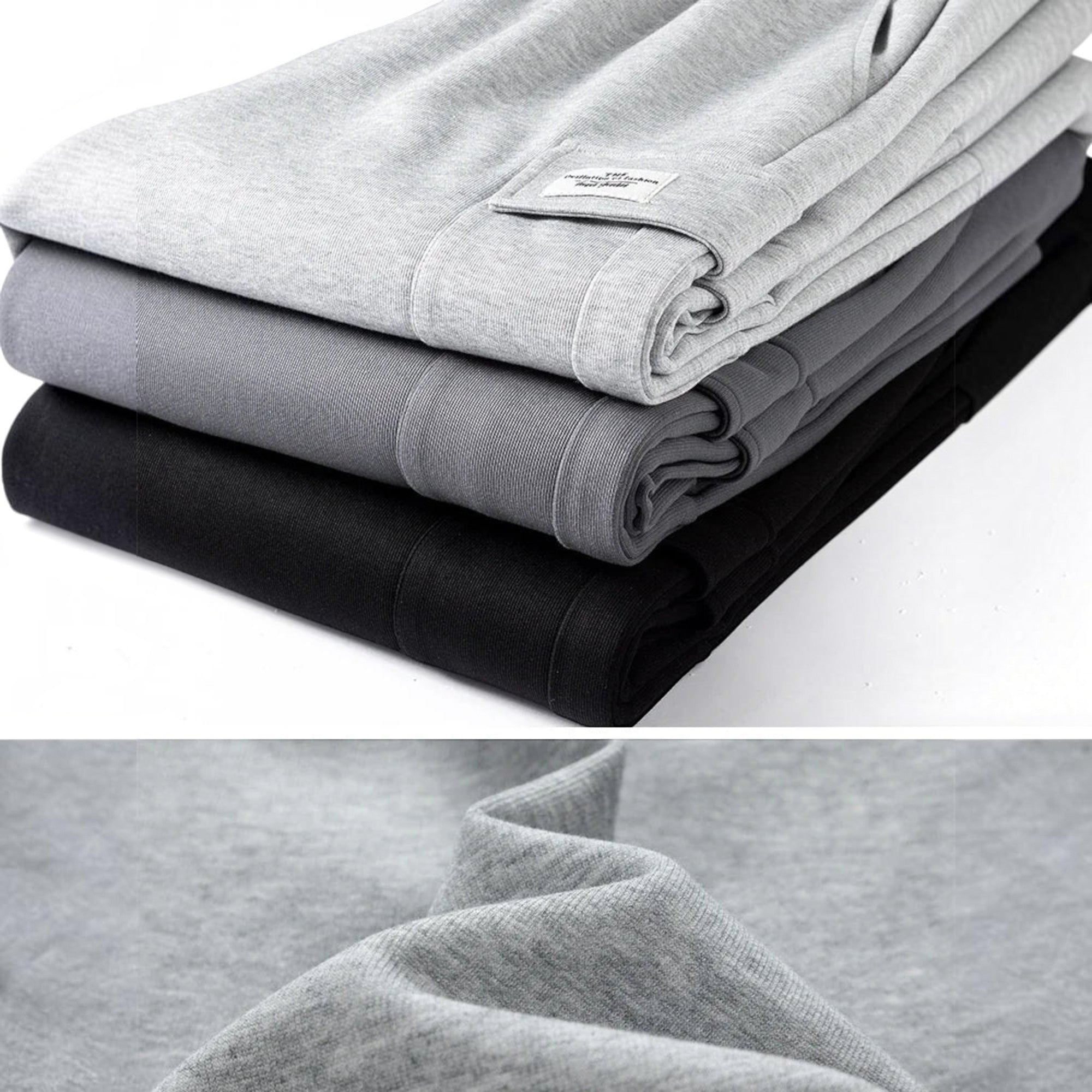 Caleb | Men's Wide Leg Cargo Sweatpants Soft Touch Cotton Pants