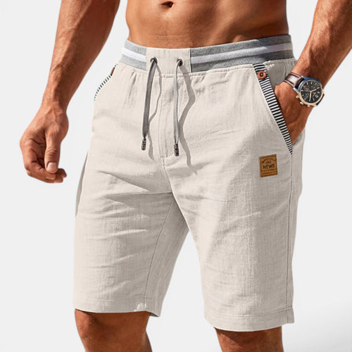 Ellmont London | Men's Elastic Waist Casual Comfortable Summer Shorts