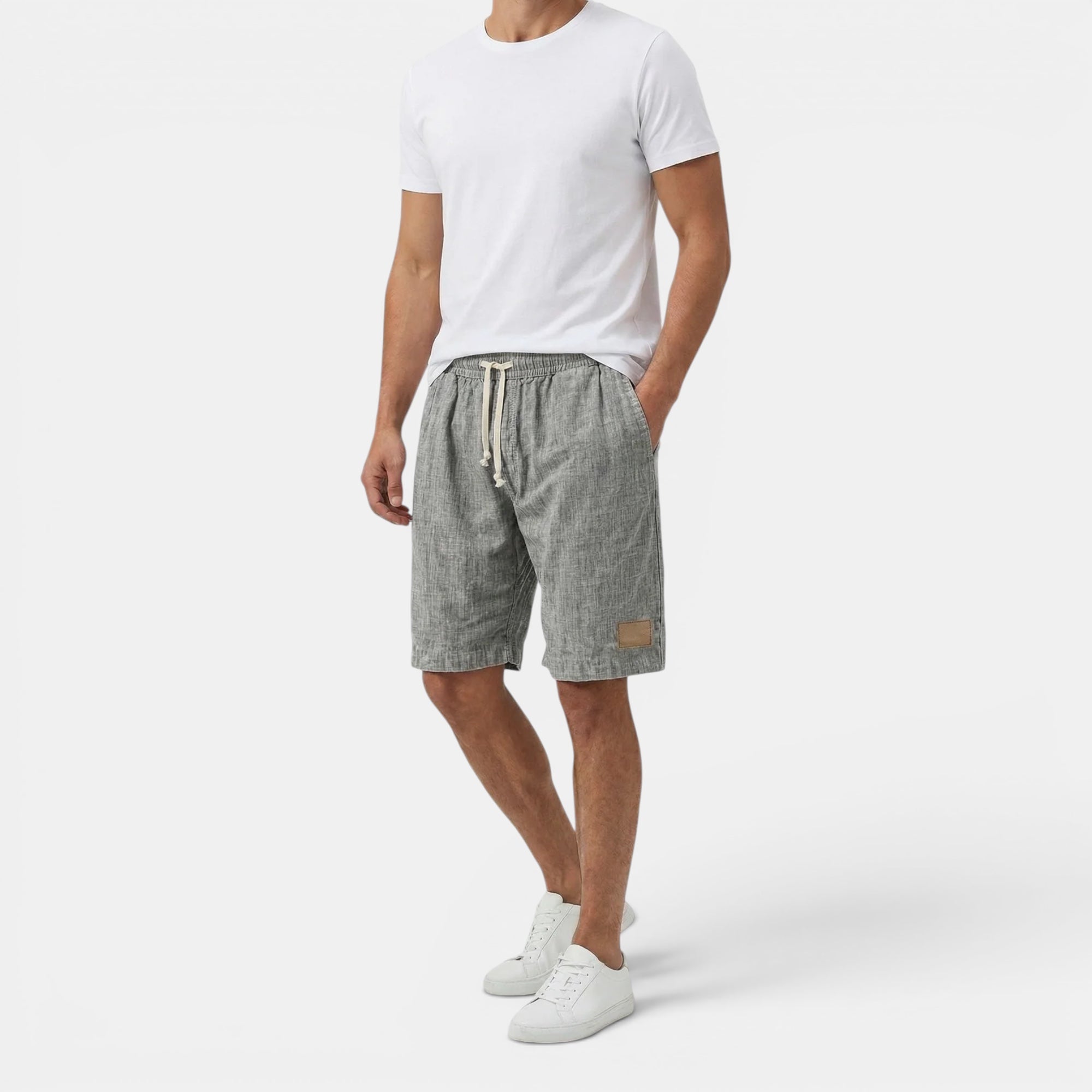 Ellmont London | Men's Drawstring Lightweight Shorts for Beach and Travel