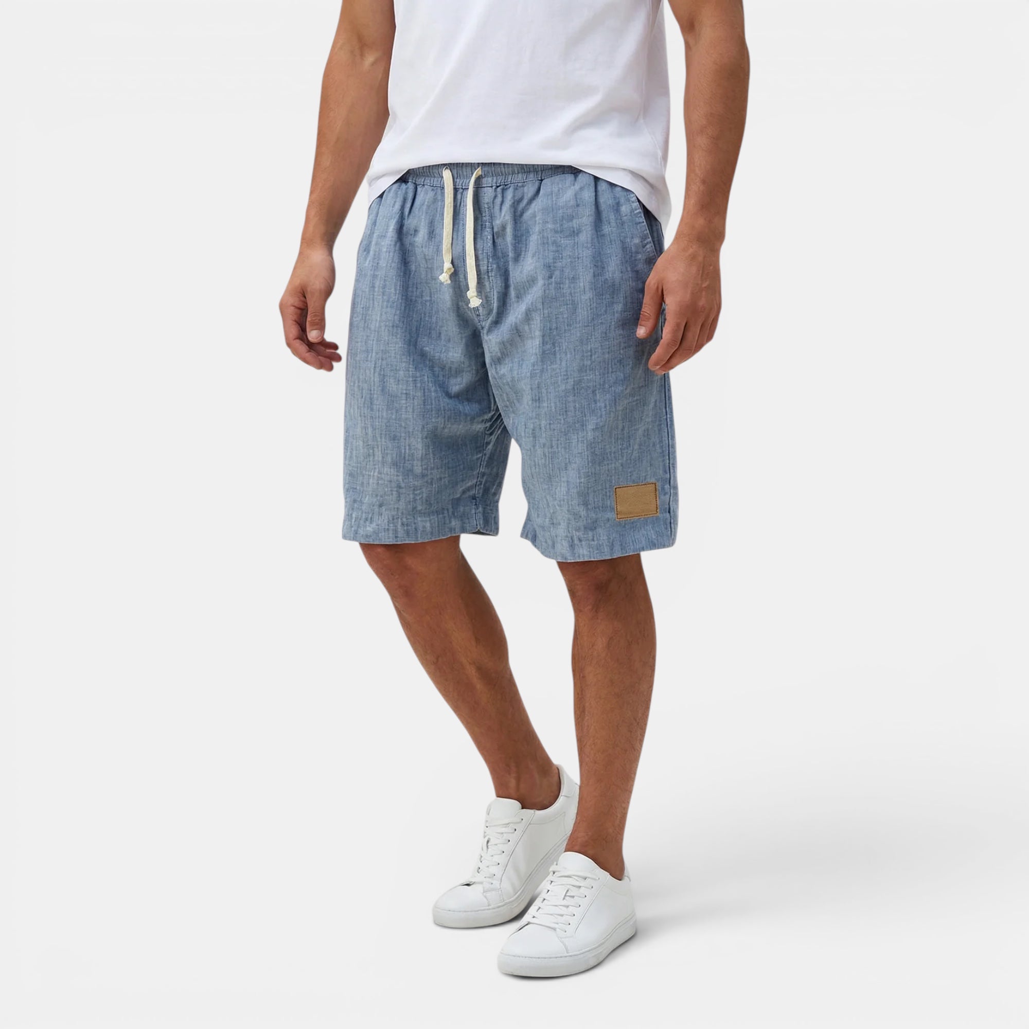 Ellmont London | Men's Drawstring Lightweight Shorts for Beach and Travel