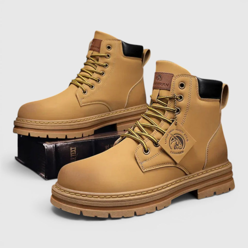 Ellmont London | Men's Orthopedic Boots Supportive Walking Boots with Rubber Sole