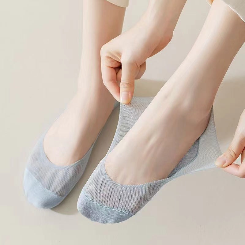 Hester | Ladies' Invisible Breathable Anti-Slip Socks