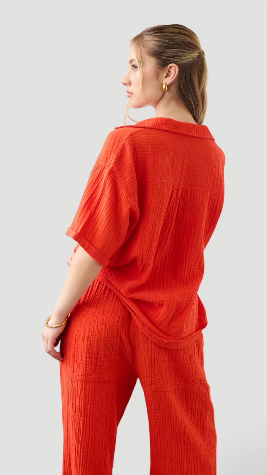 Ellmont London | Women’s Easy Care Cotton Care Cotton Summer Blouse