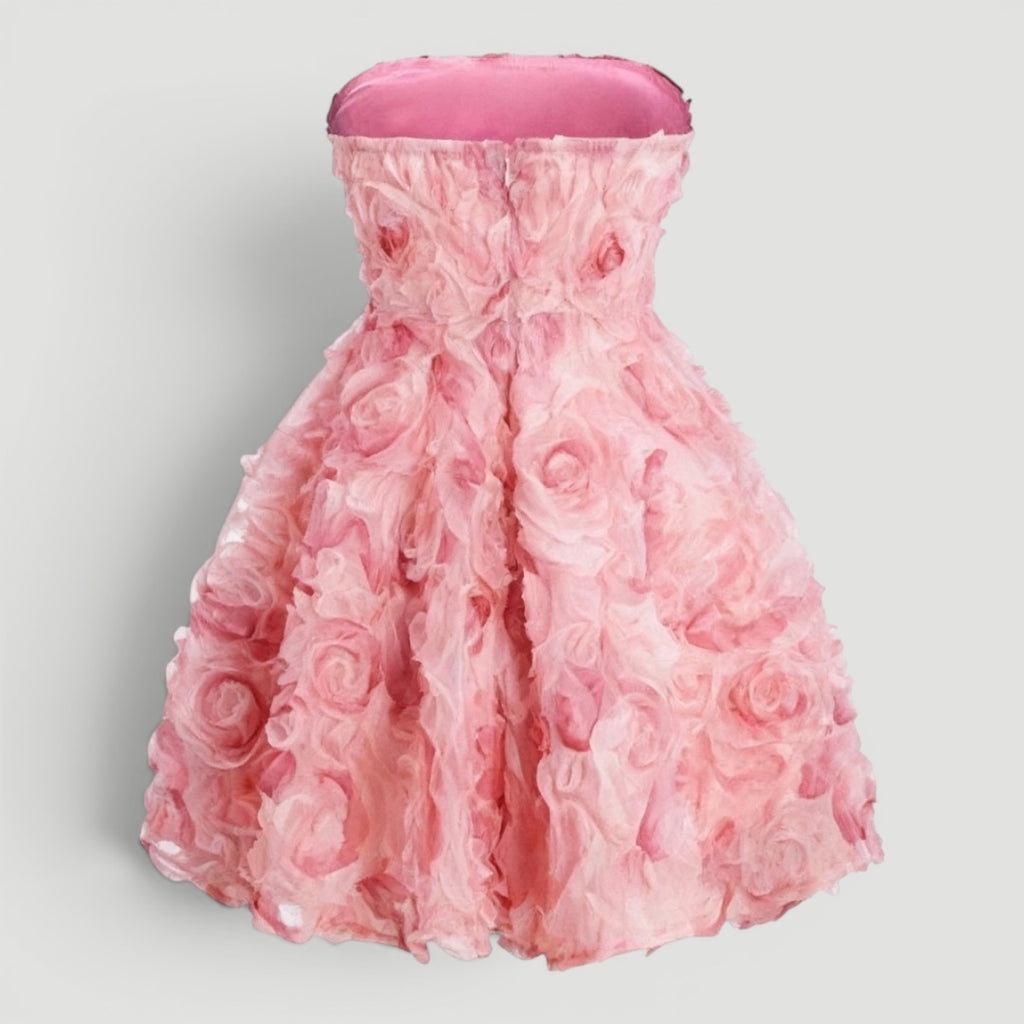 Ellmont London | Women’s Strapless Mini Dress Elegant Party Wear