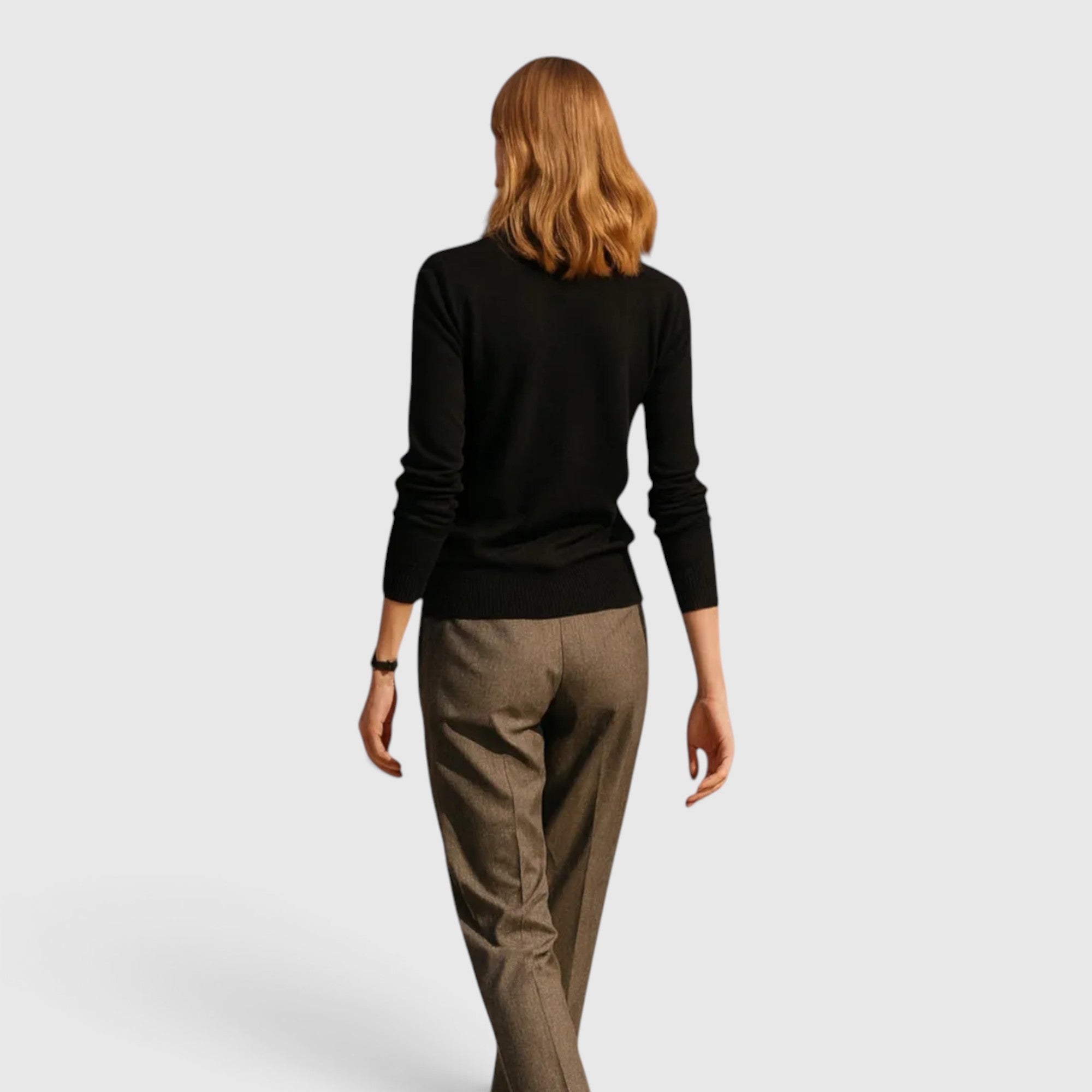 Naomi | Women's Knit Sweater Pullover Soft Long Sleeve Casual Top