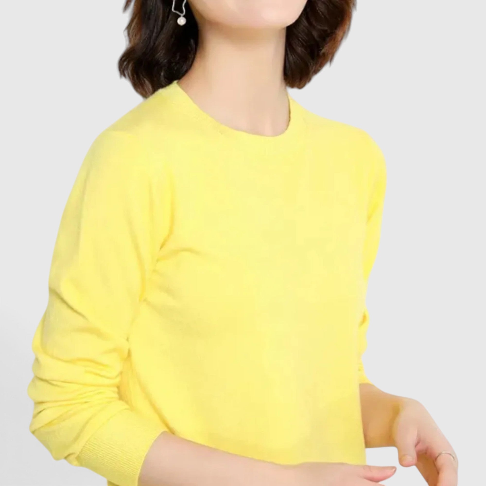 Naomi | Women's Knit Sweater Pullover Soft Long Sleeve Casual Top
