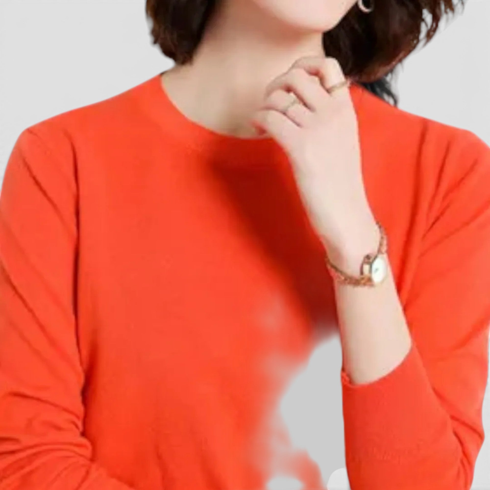 Naomi | Women's Knit Sweater Pullover Soft Long Sleeve Casual Top