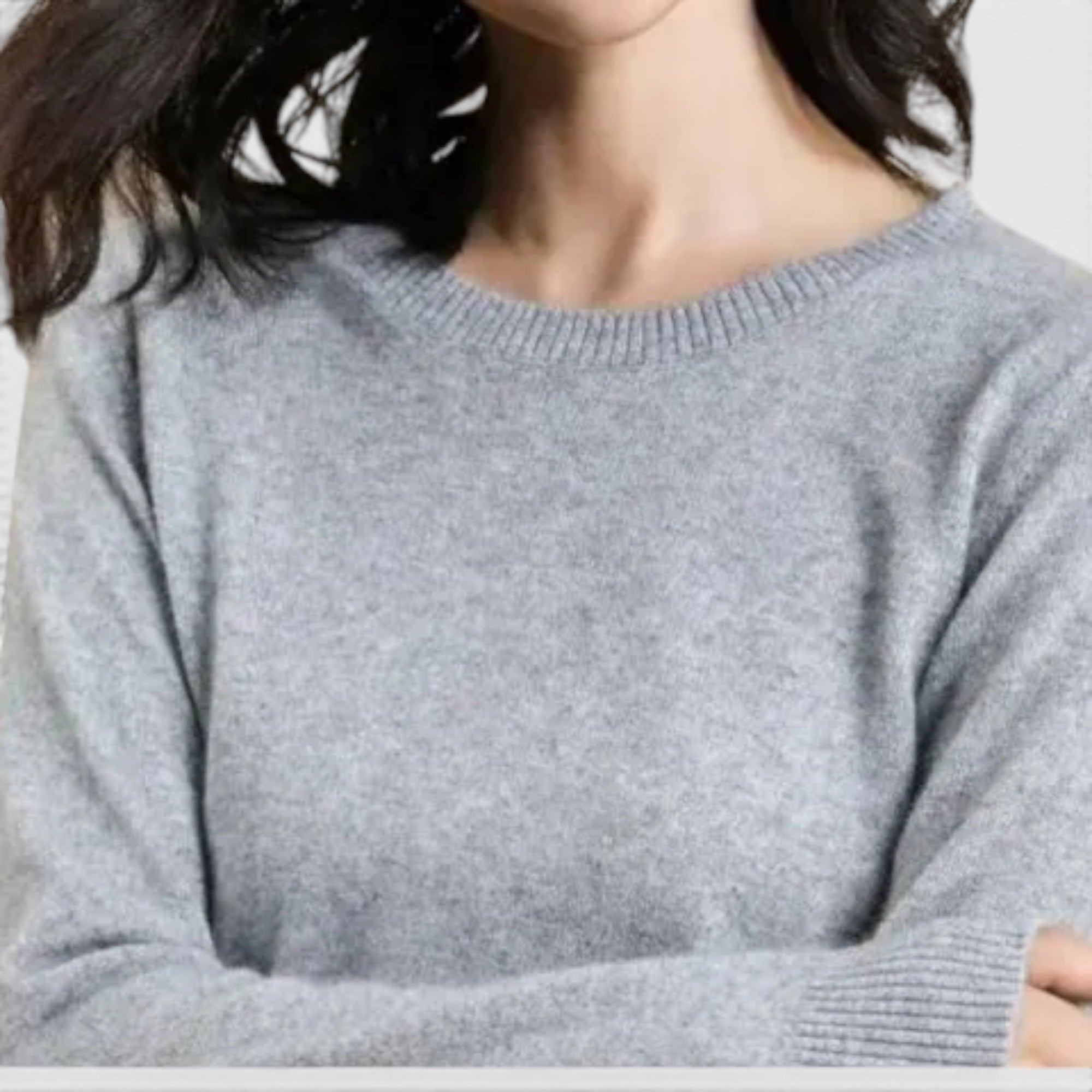 Naomi | Women's Knit Sweater Pullover Soft Long Sleeve Casual Top