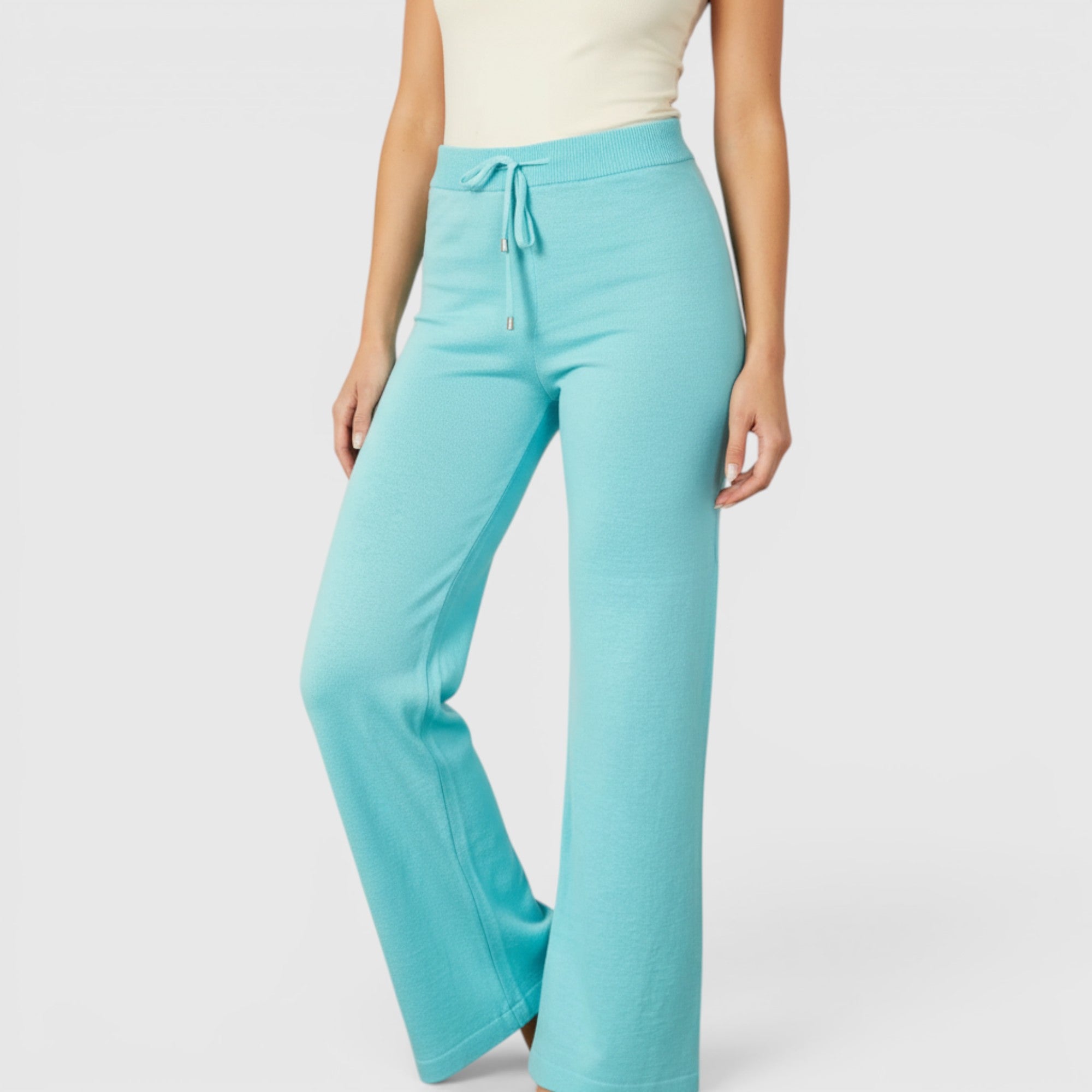 Ellmont London | Women's Cotton Blend Lounge Pants Comfortable Relaxed Fit