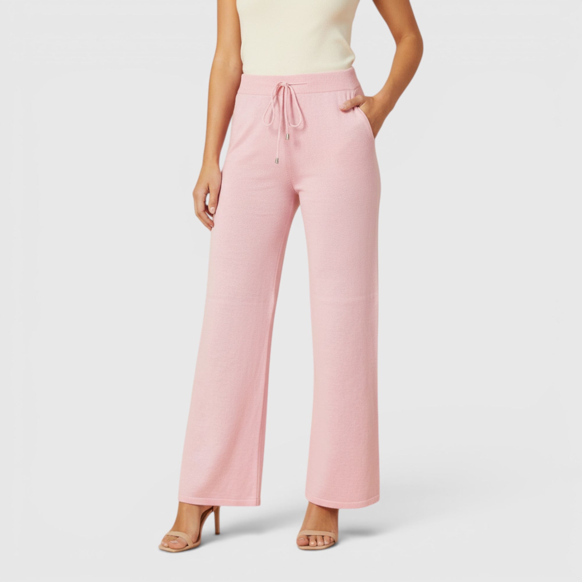 Ellmont London | Women's Cotton Blend Lounge Pants Comfortable Relaxed Fit