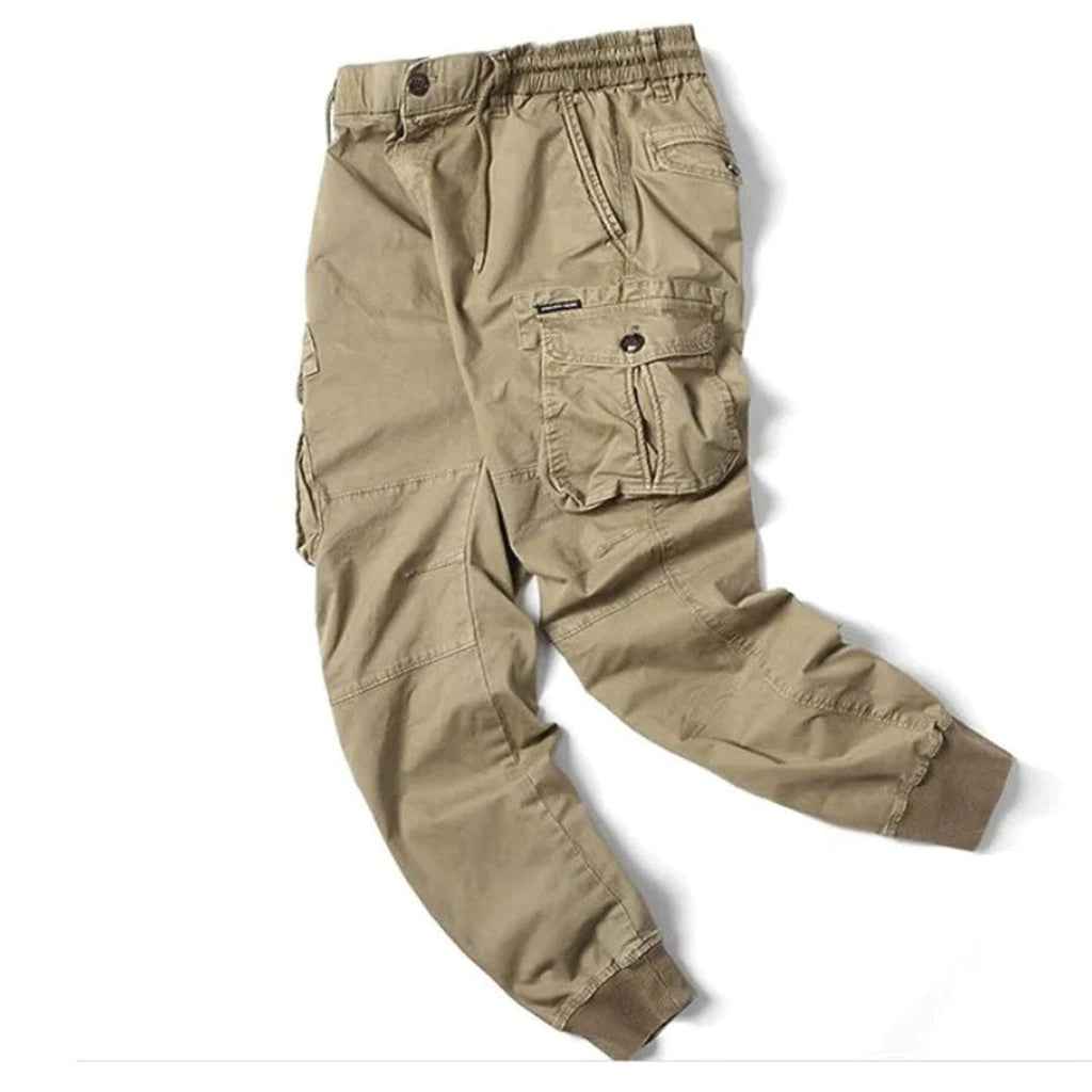 Sebastian | Men's Utility Cargo Trousers Multi-Pocket Tapered Fit