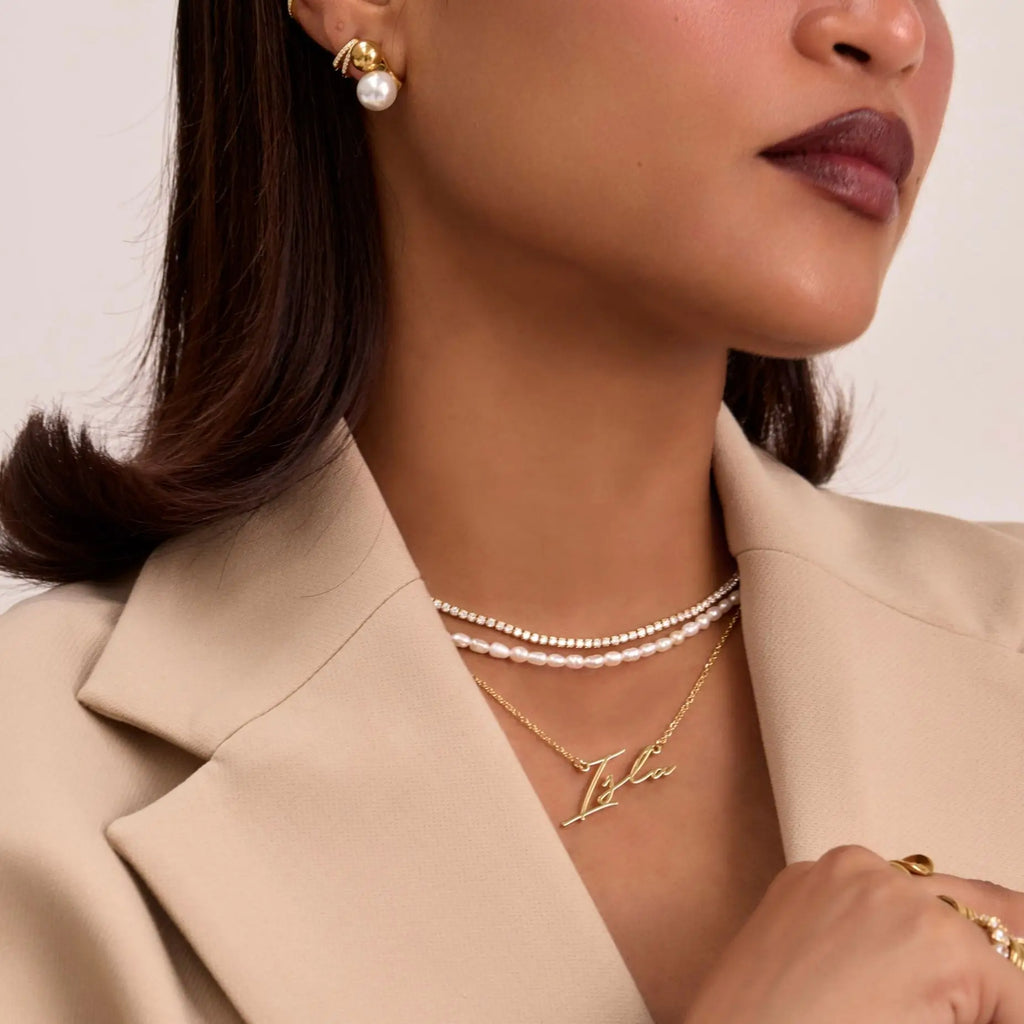 Ellmont - Valencia Custom Name Necklace