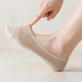Morgan | Invisible Breathable Reinforced Toe No-Show Socks