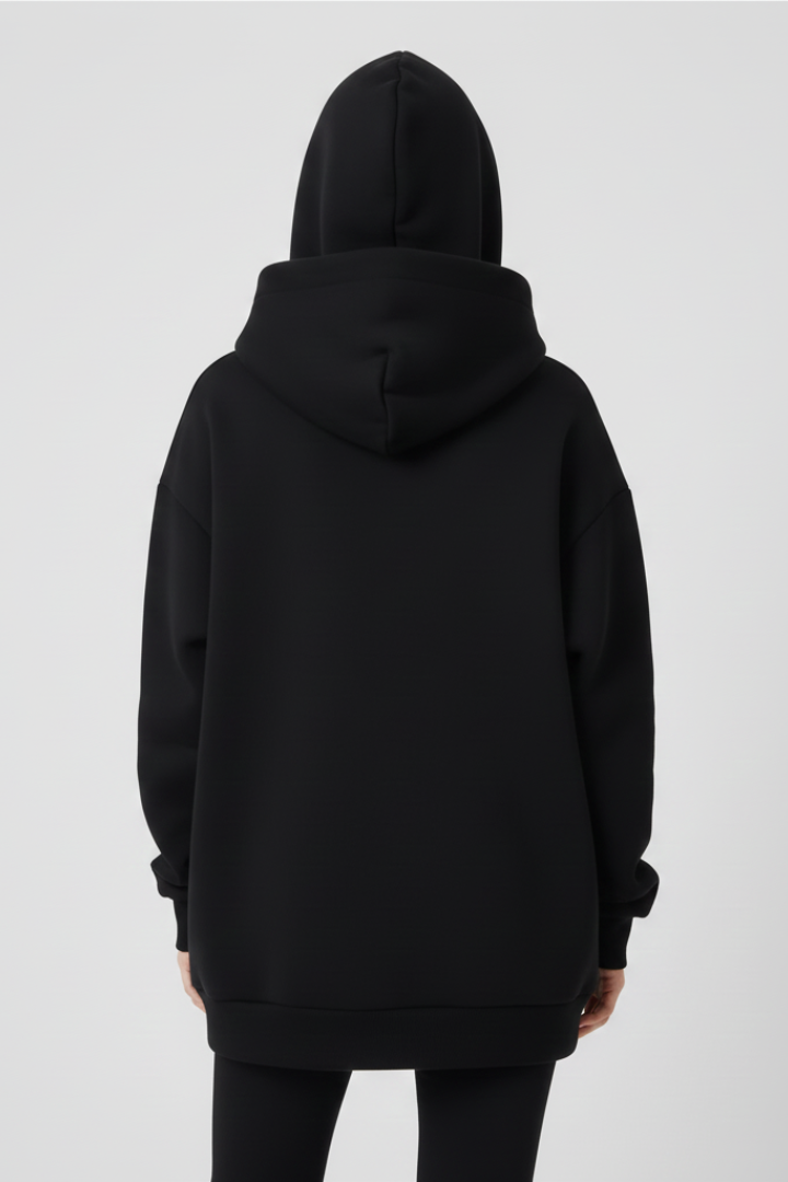 Fern | Women’s Hoodie with High Neck and Wide Hood