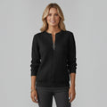 Ellmont London | Women's Quarter Zip Cable Knit Sweater for Everyday Wear