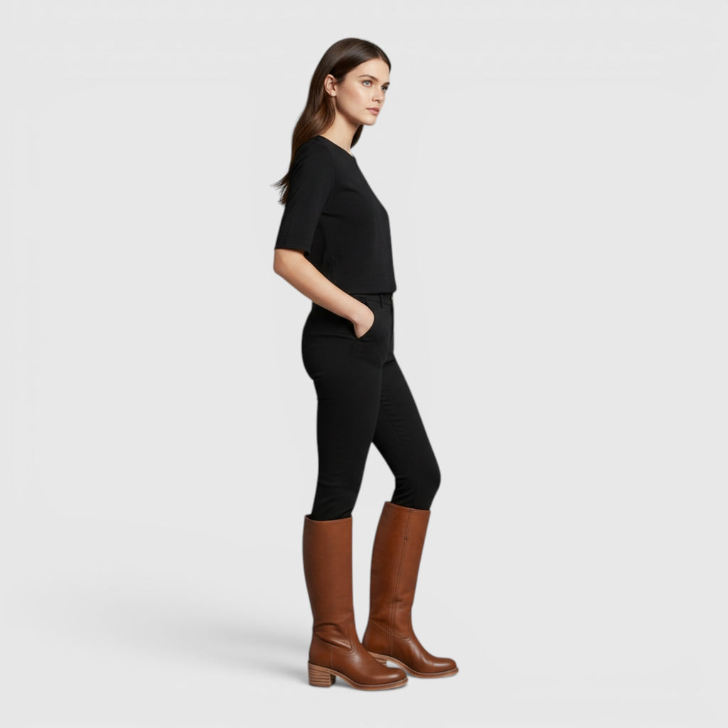 Ellmont London | Women's Comfortable Mid-Calf Orthopaedic Fall Boots