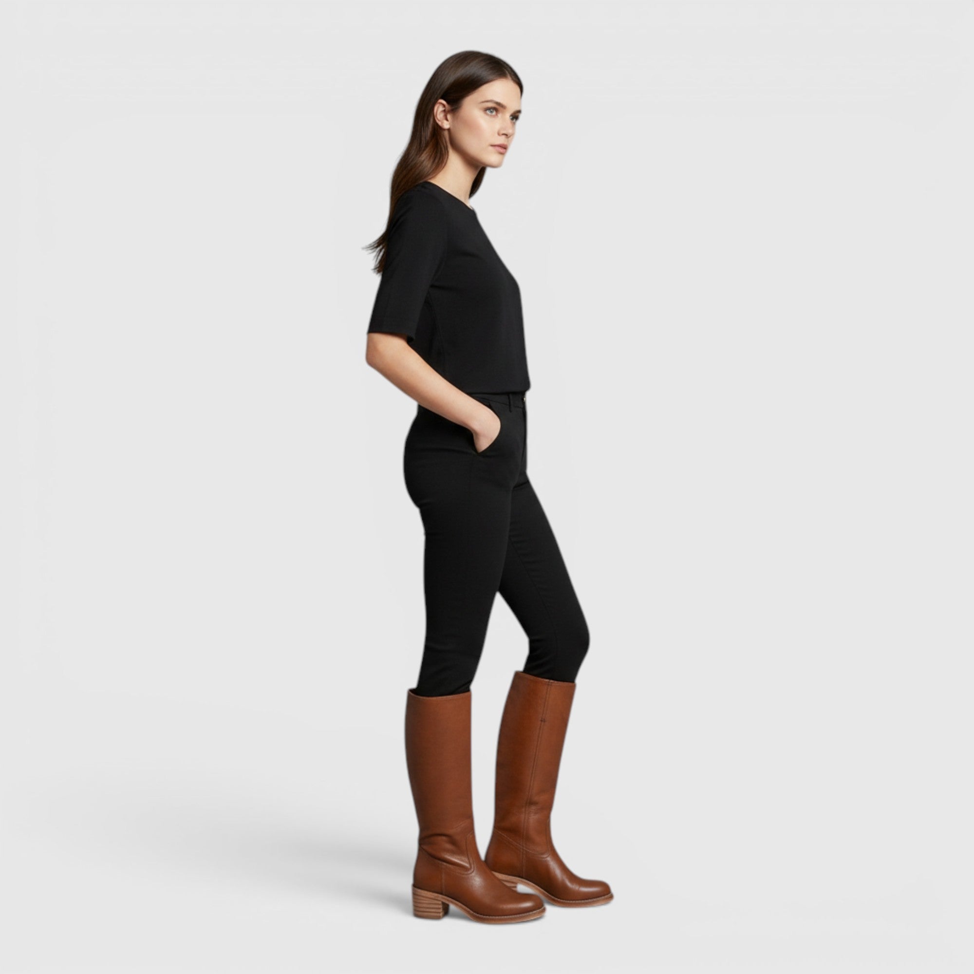 Ellmont London | Women's Comfortable Mid-Calf Orthopaedic Fall Boots