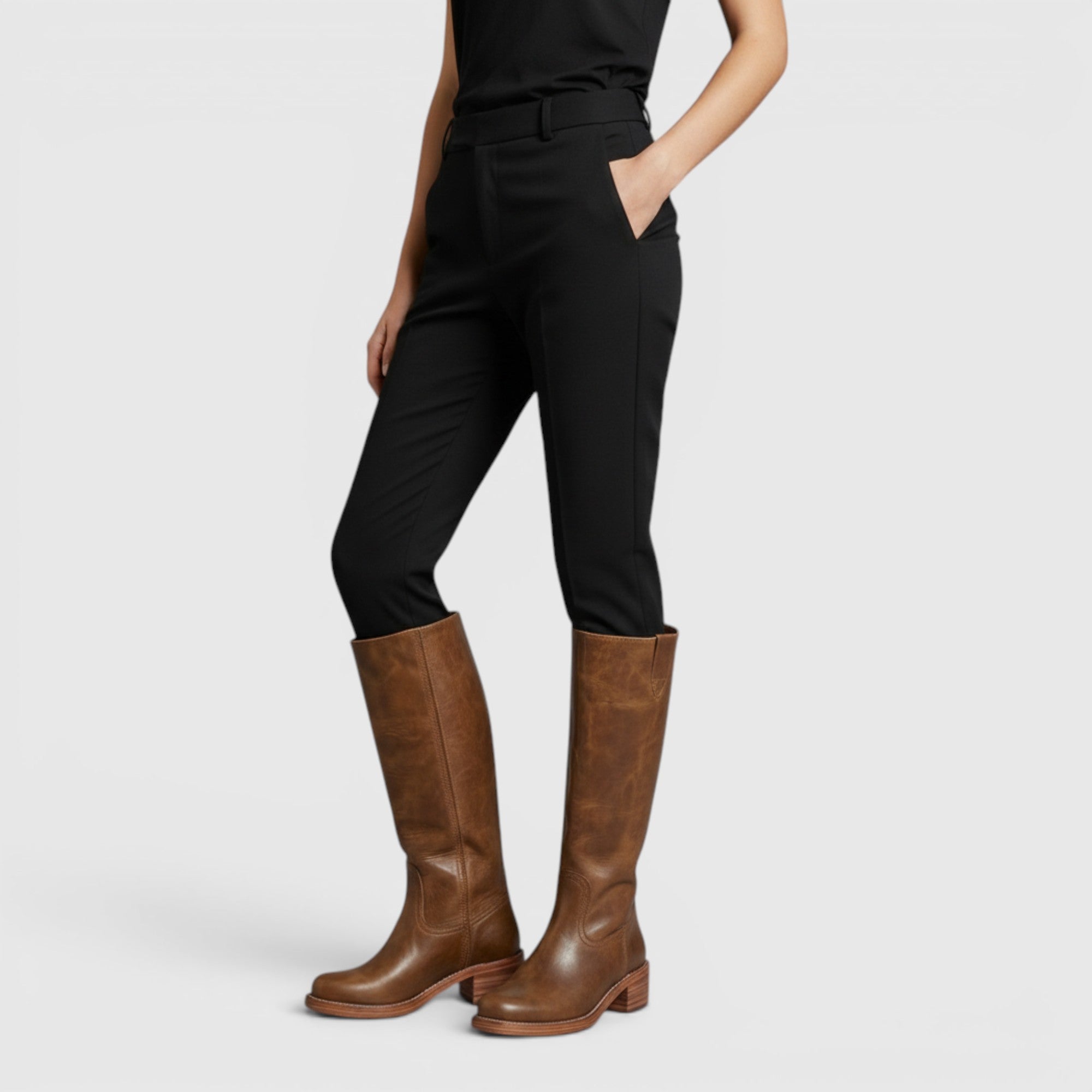 Ellmont London | Women's Comfortable Mid-Calf Orthopaedic Fall Boots