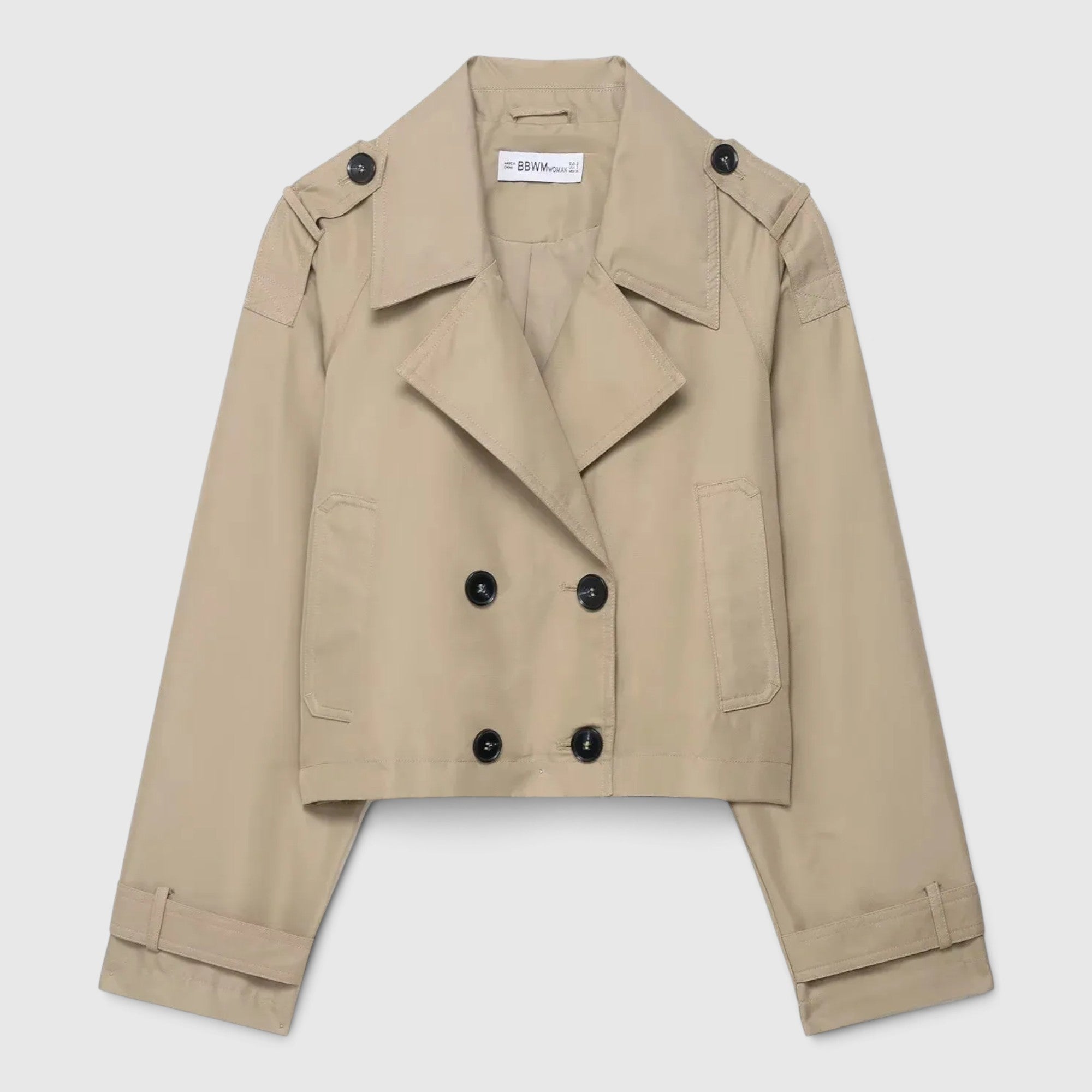 Gemma | Women's Trench Coat – Double Breasted Office & Casual Jacket