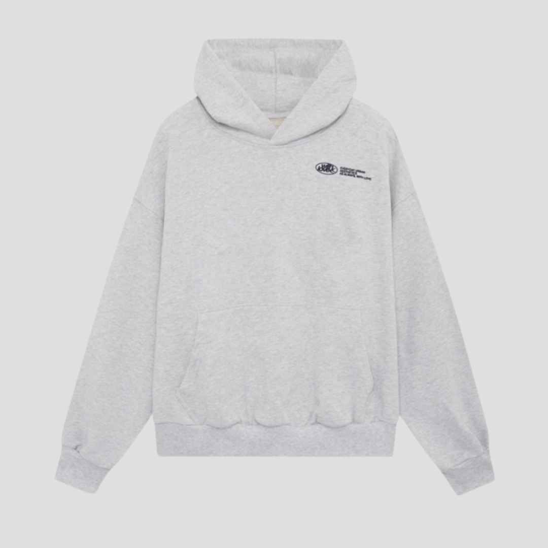 Kirsty | Women's Oversized Hoodie with Graphic Print and Kangaroo Pocket