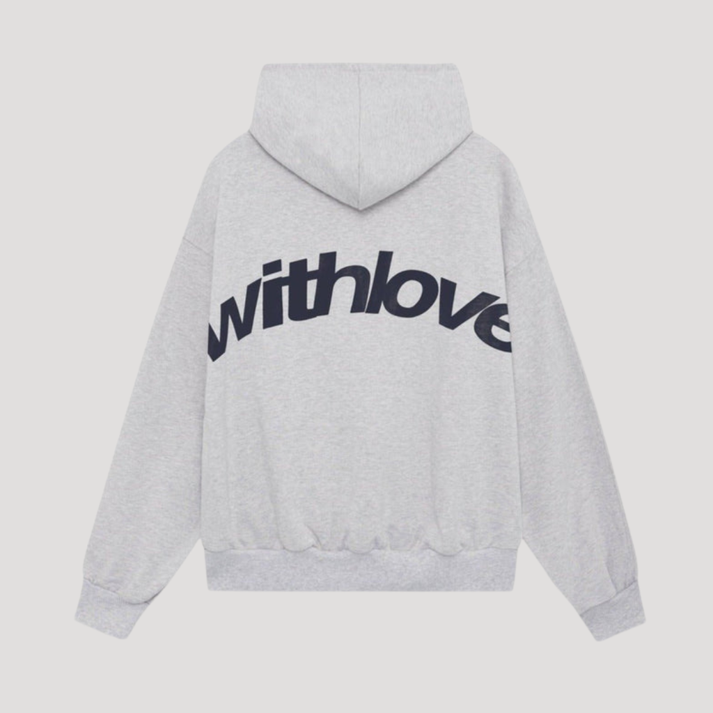 Kirsty | Women's Oversized Hoodie with Graphic Print and Kangaroo Pocket