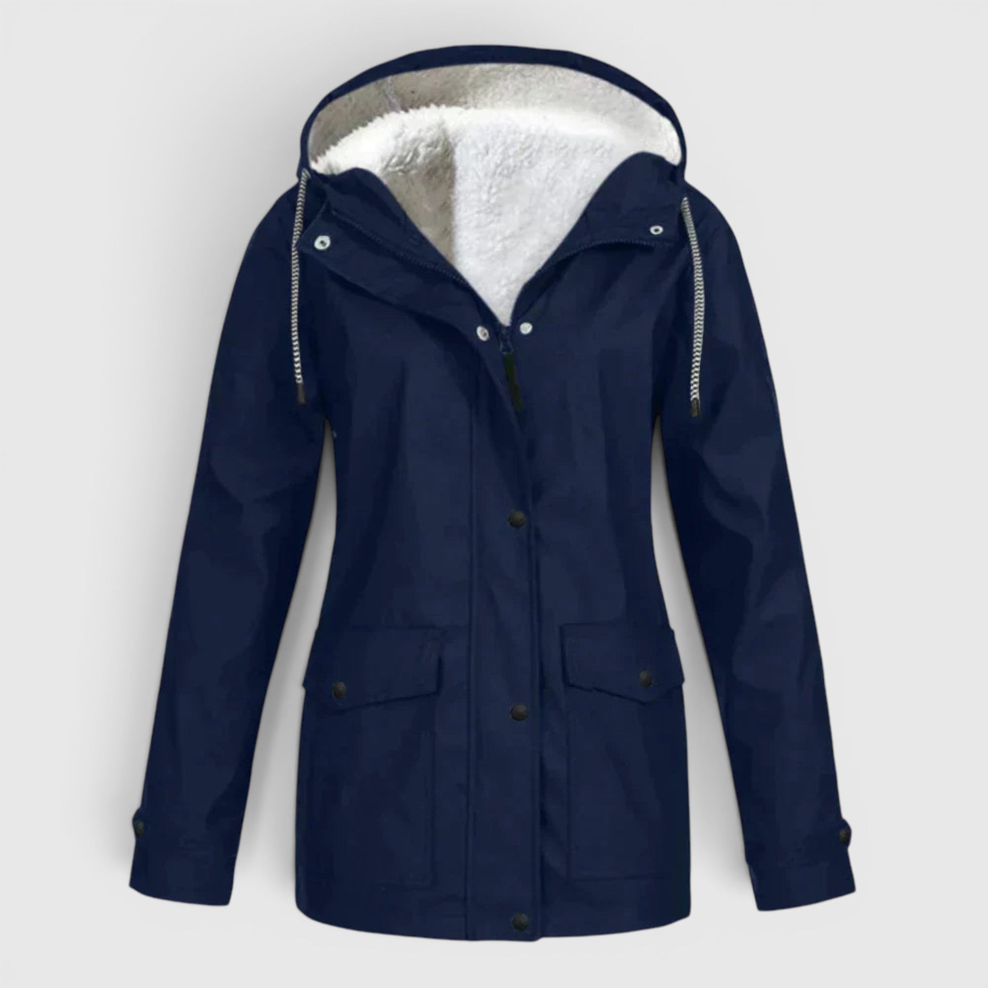Ellmont London | Rain Jacket Women's Warm Water-Repellent Outdoor Coat