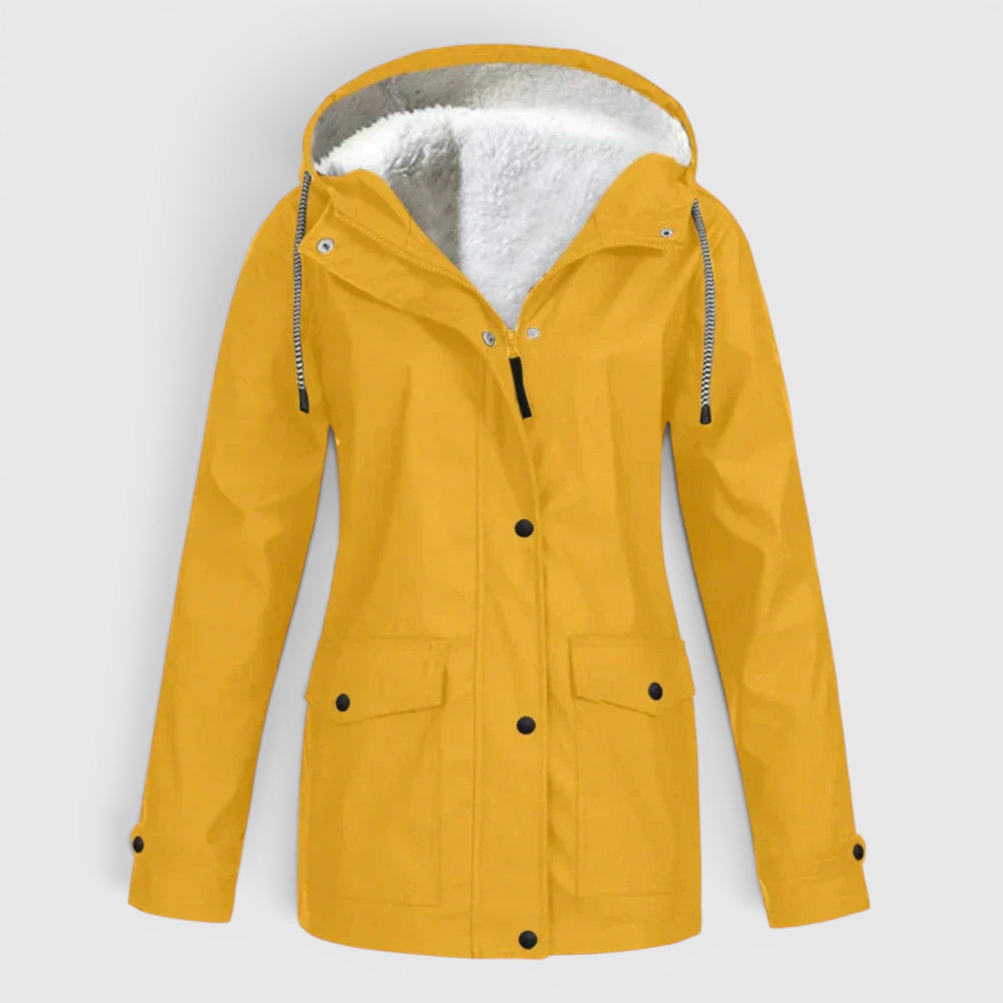 Ellmont London | Rain Jacket Women's Warm Water-Repellent Outdoor Coat