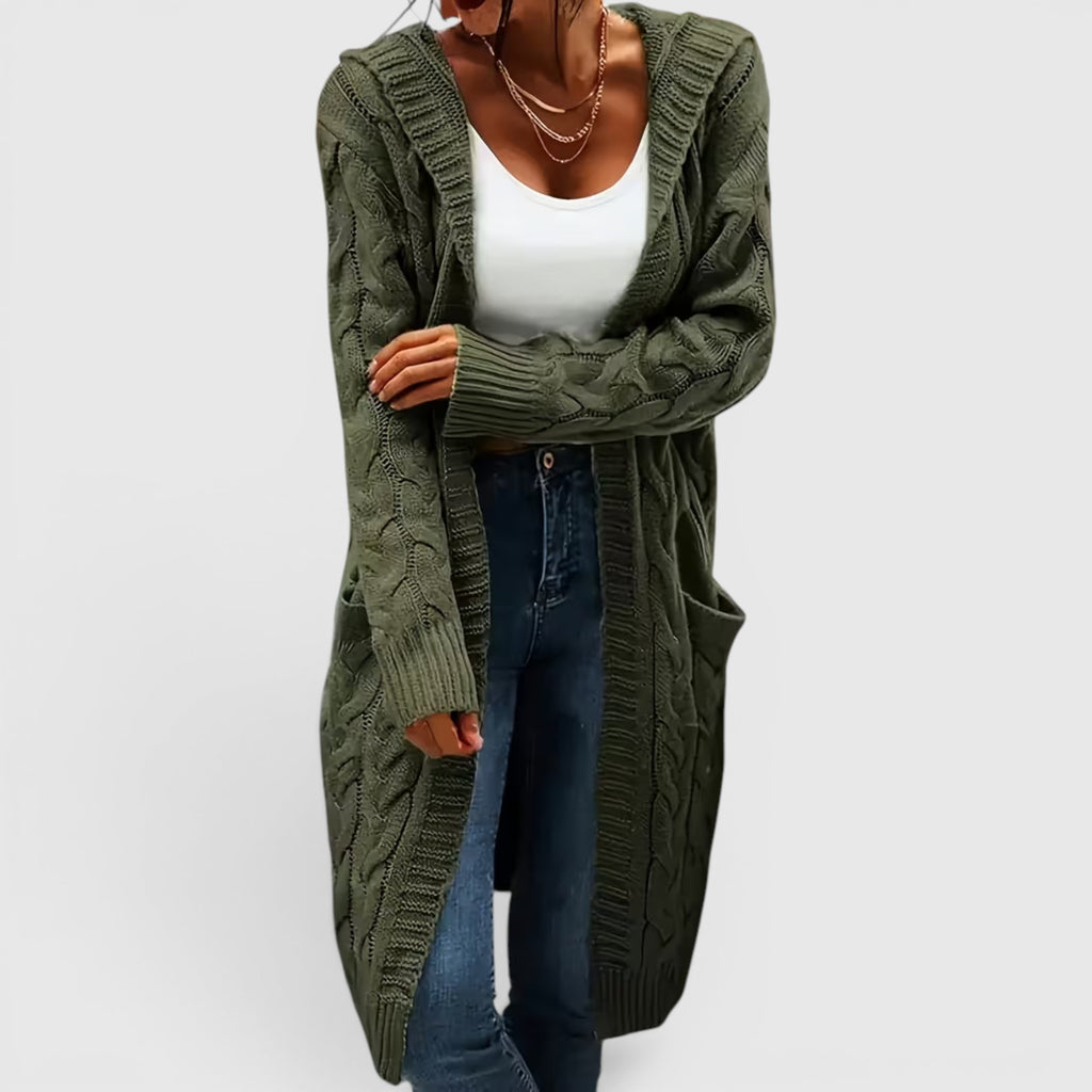 Ellmont London | Women's Breathable Casual Office Long Sweater