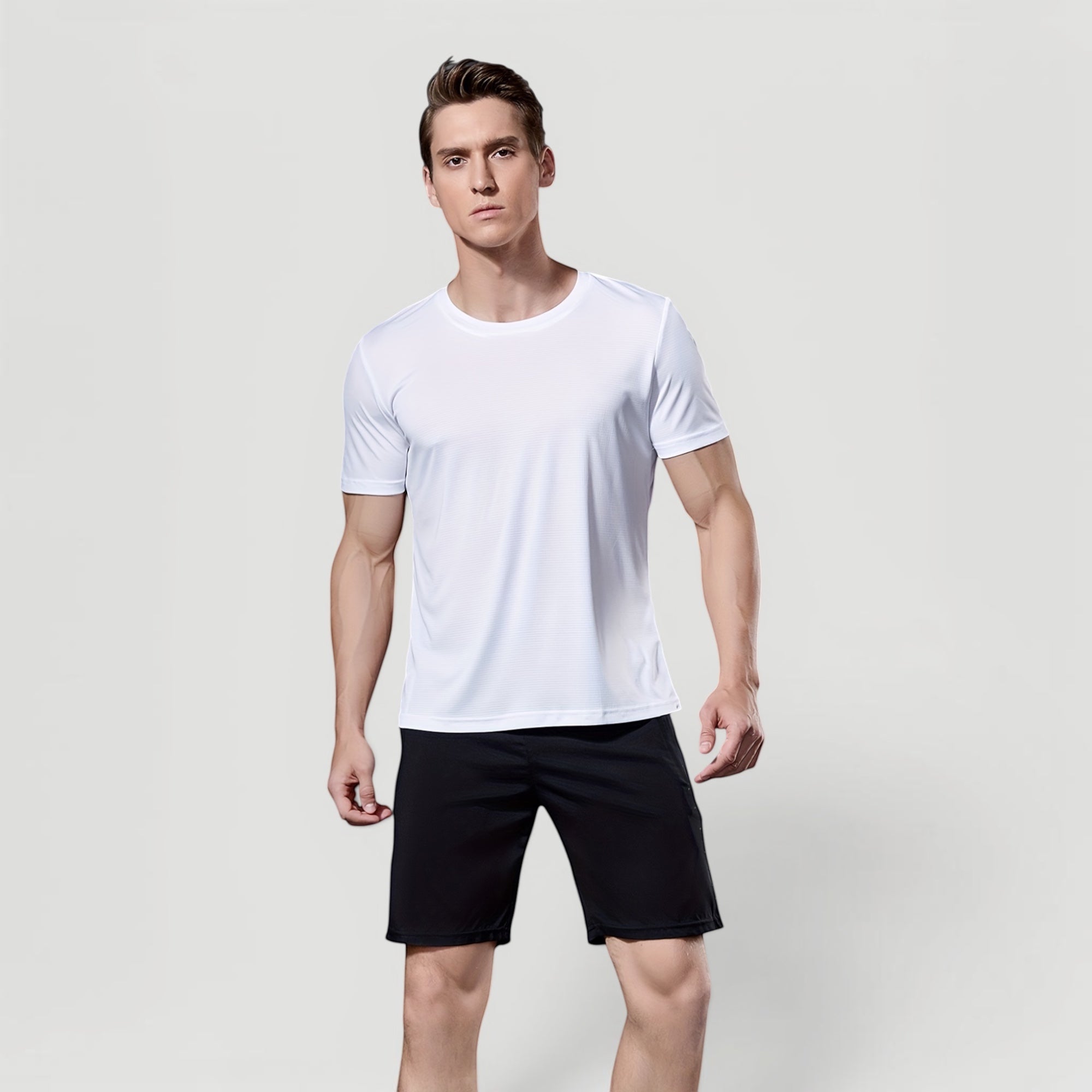 Ellmont London | Men's Quick Dry Gym T-Shirt Lightweight Breathable Workout Shirt