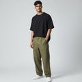 Ellmont London | Men’s Casual Wide Leg Drawstring Summer Linen Trousers