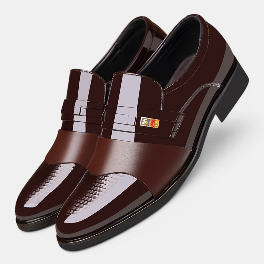Ellmont London | Men's Slip-On Polished Formal Loafers Shoes for Business Wear