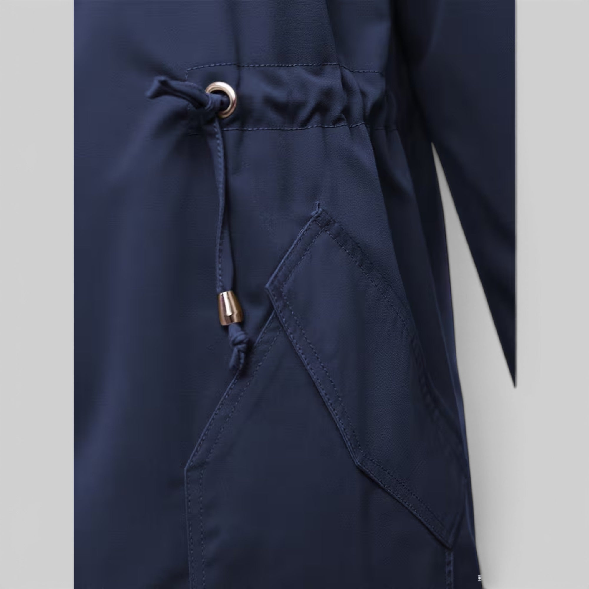 Ellmont London | Women's Waterproof Trench Coat Full Zip Outdoor Rain Jacket