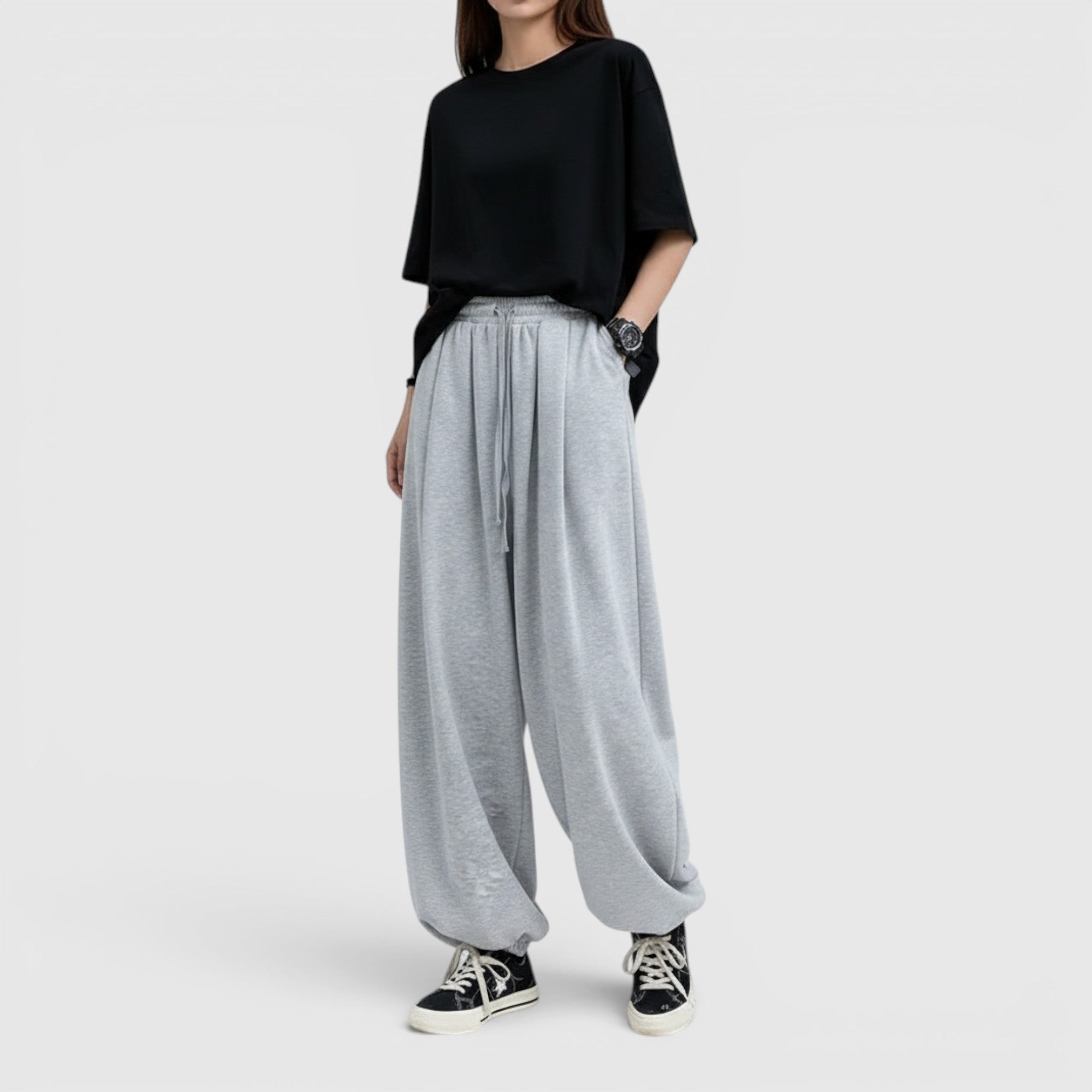 Ellmont London | Women's Casual Baggy Sweatpants for Everyday Comfort