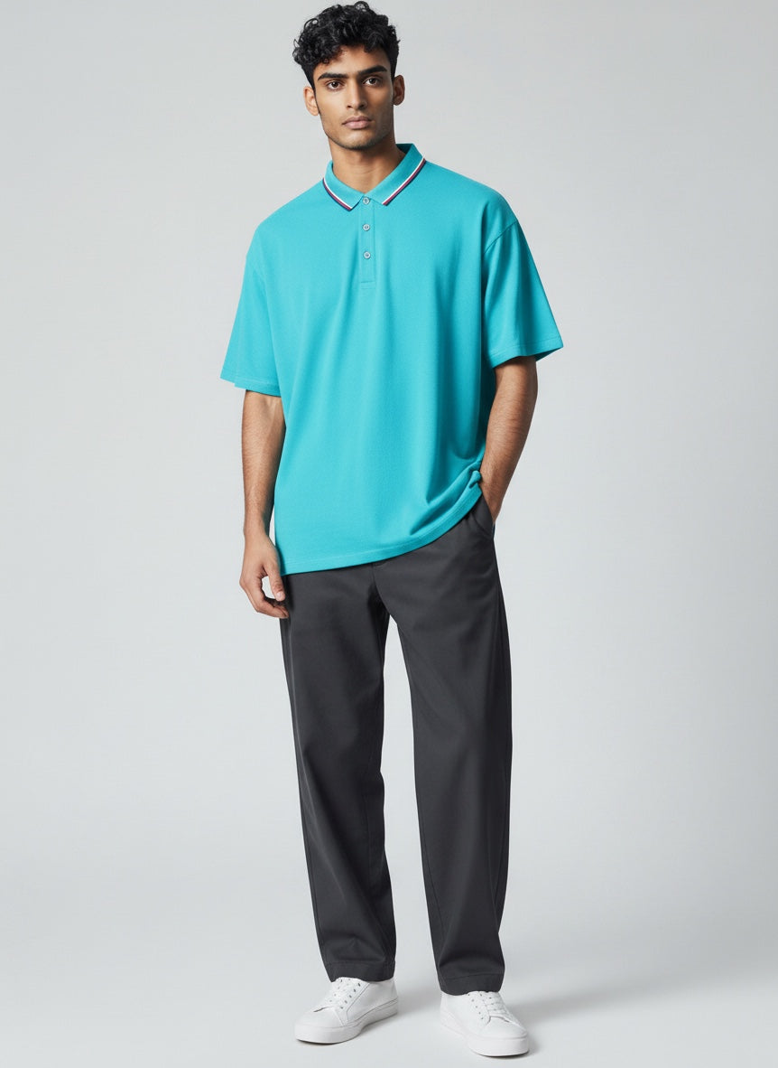 Ellmont London | Men’s Luxury Polo Shirt Lightweight Stretch Fit