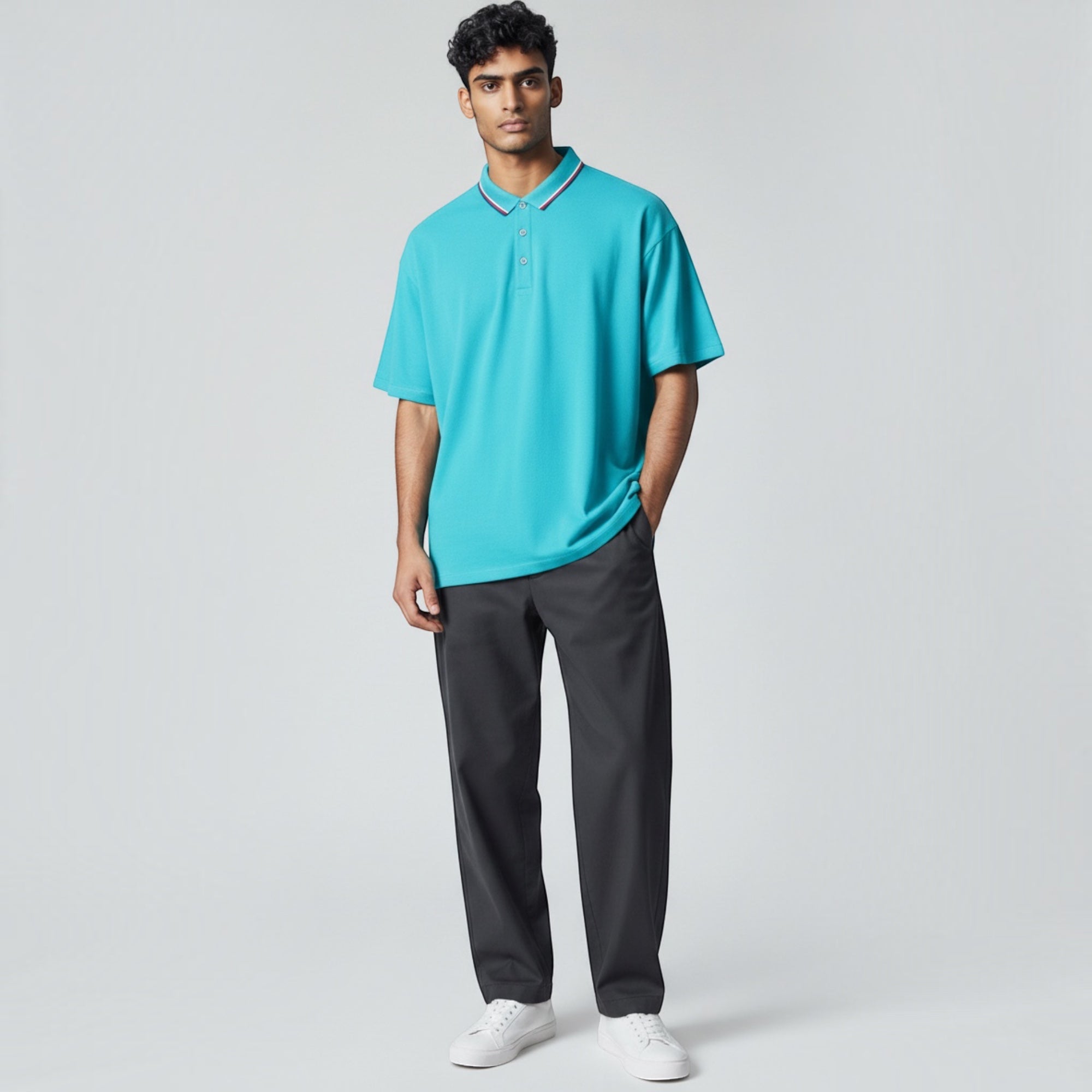 Ellmont London | Men’s Luxury Polo Shirt Lightweight Stretch Fit
