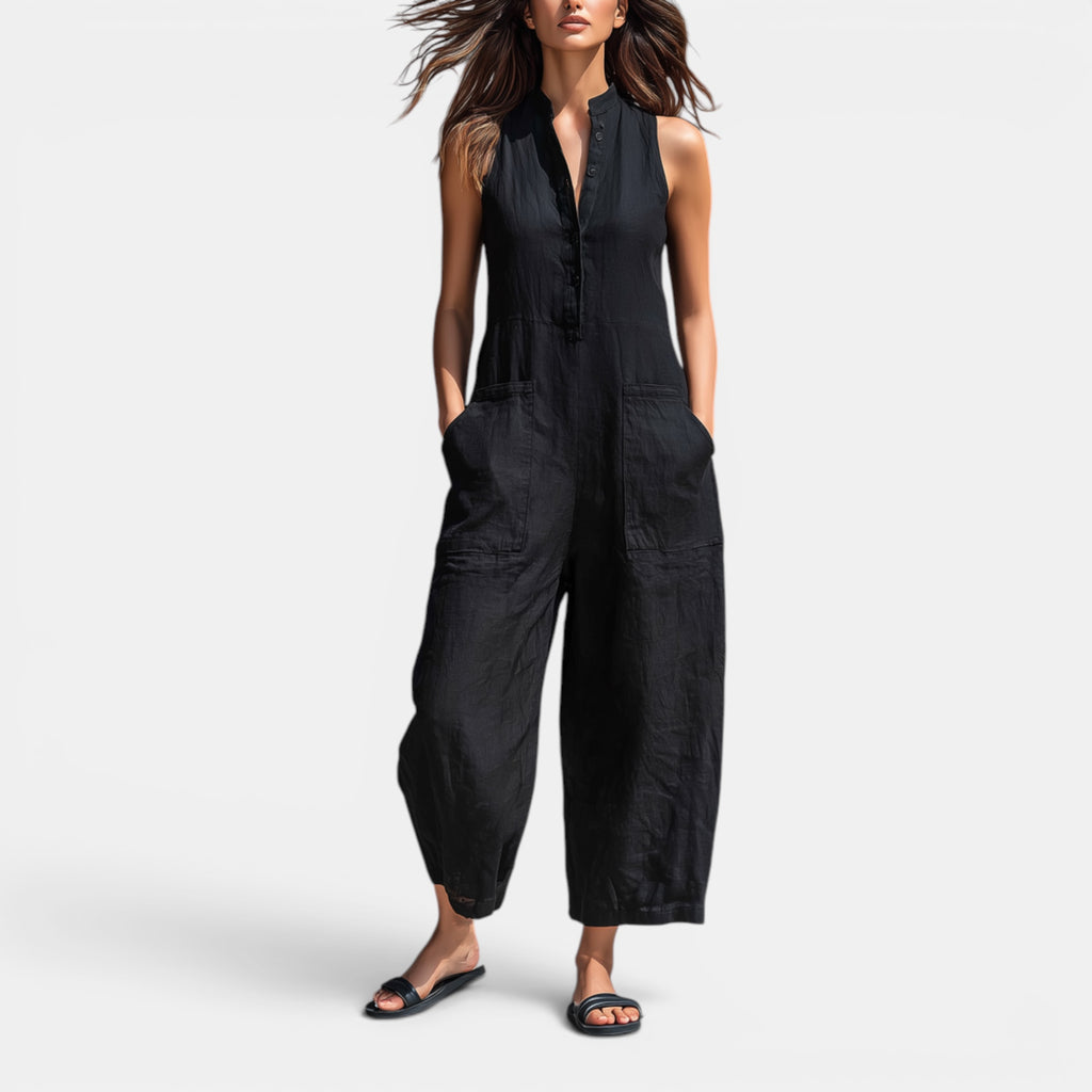 Ellmont London | Women's Lightweight Playsuite Summer Jumpsuit Casual Fit