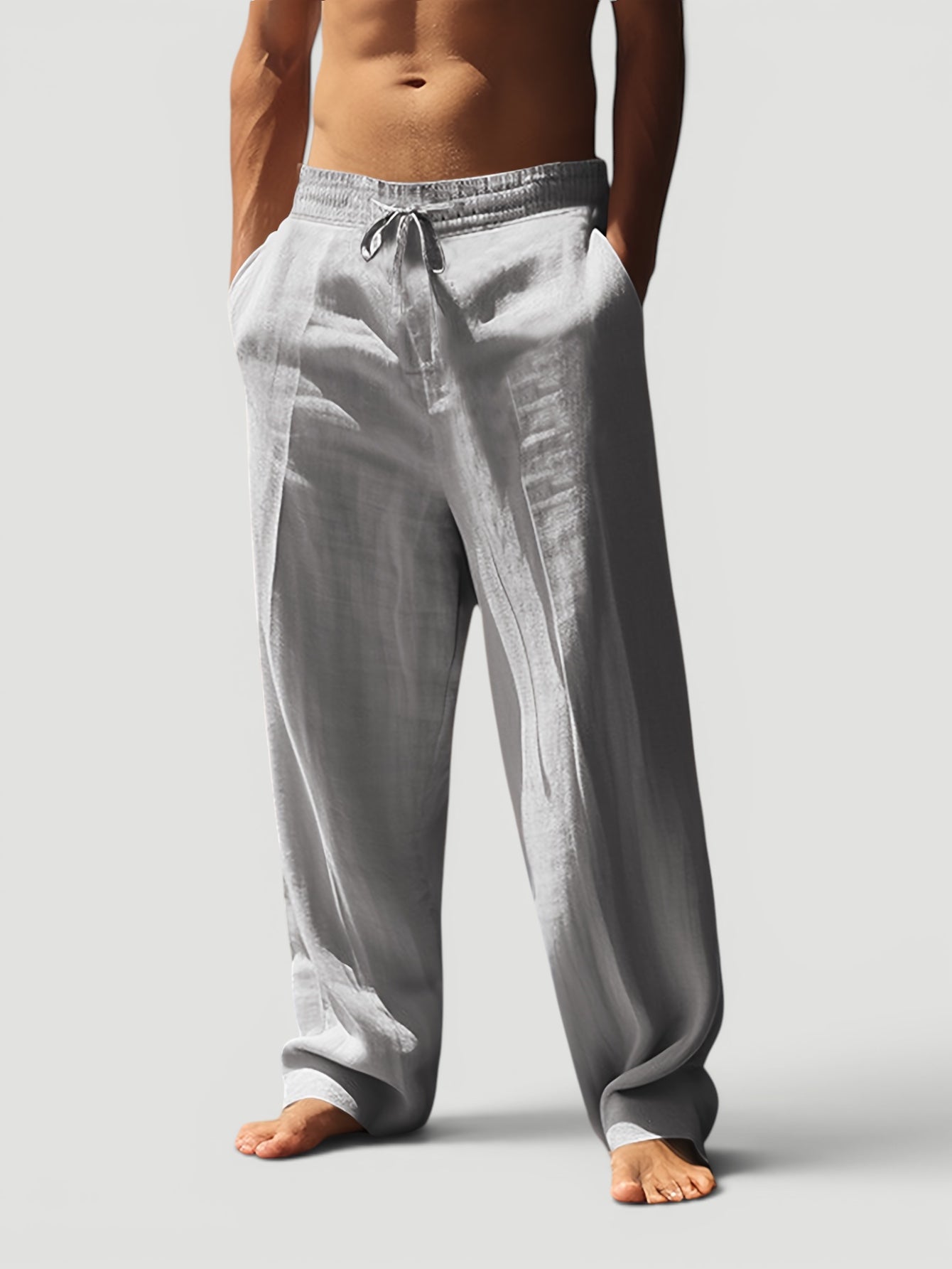 Ellmont London | Men’s Breathable Everyday Linen Trousers