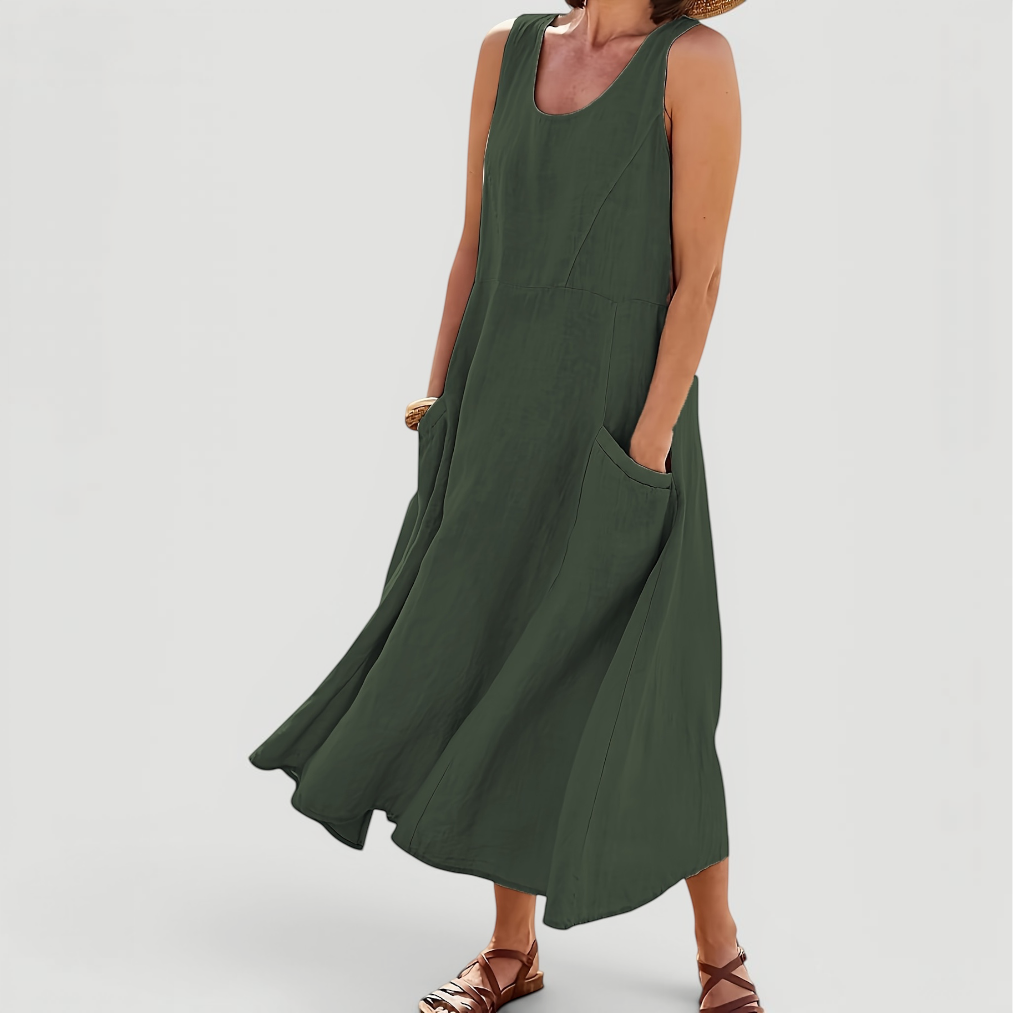 Ellmont London | Women’s Cotton Summer Dress Comfortable Fit