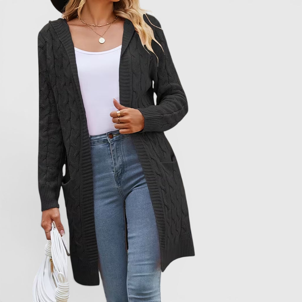 Ellmont London | Women's Breathable Casual Office Long Sweater
