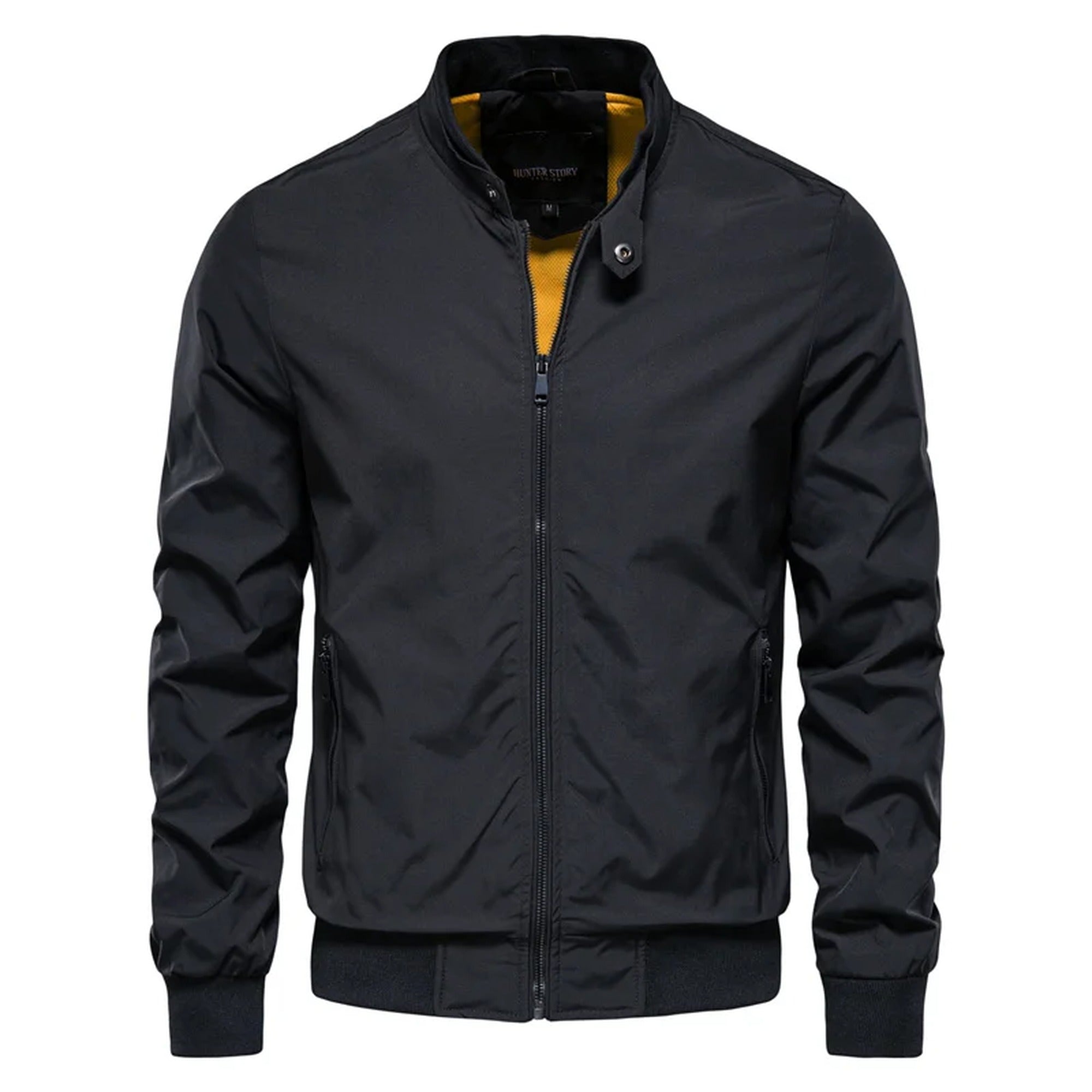 Hugo | Men's Zip Up Classic Bomber Jacket - Black