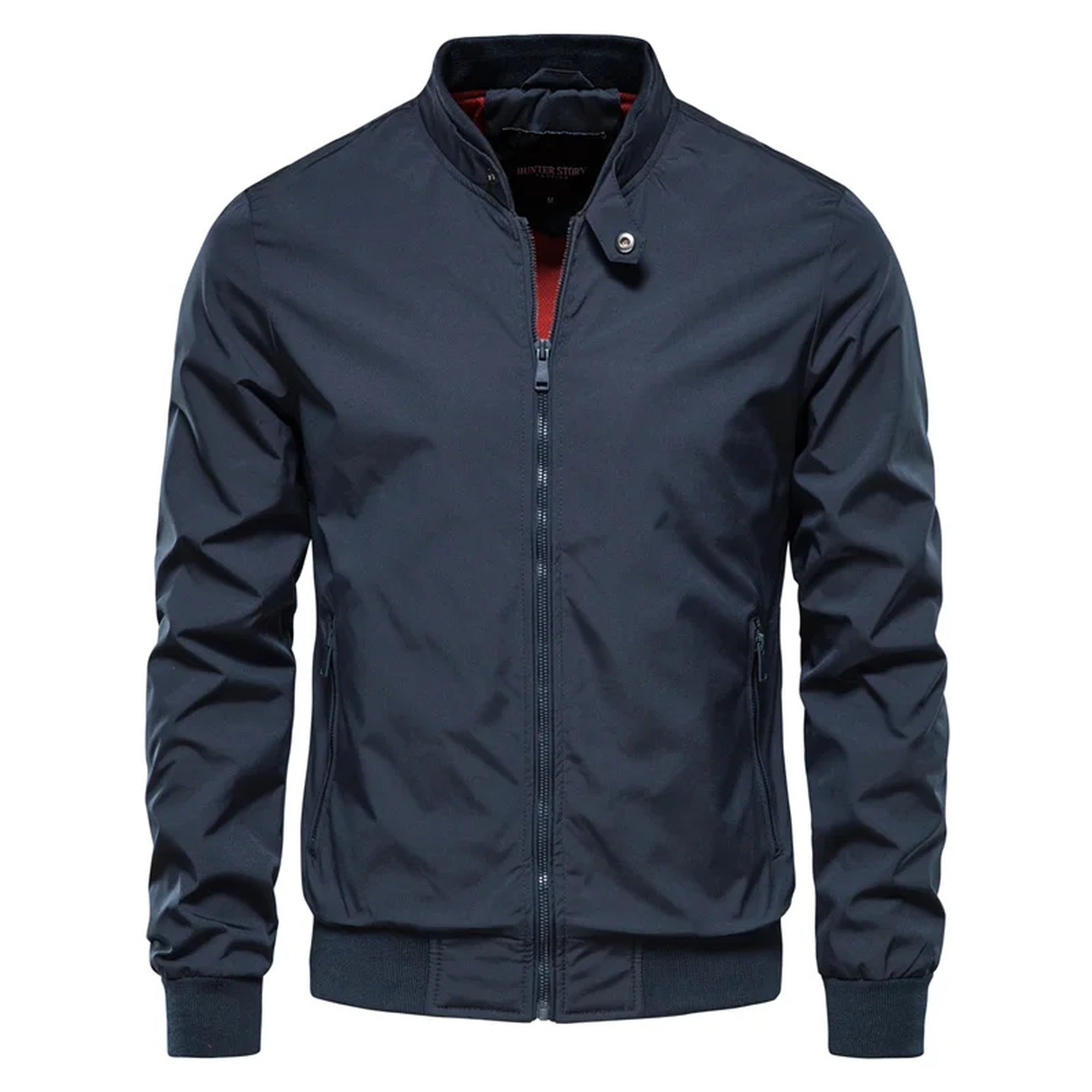 Hugo | Men's Zip Up Classic Bomber Jacket - Blue