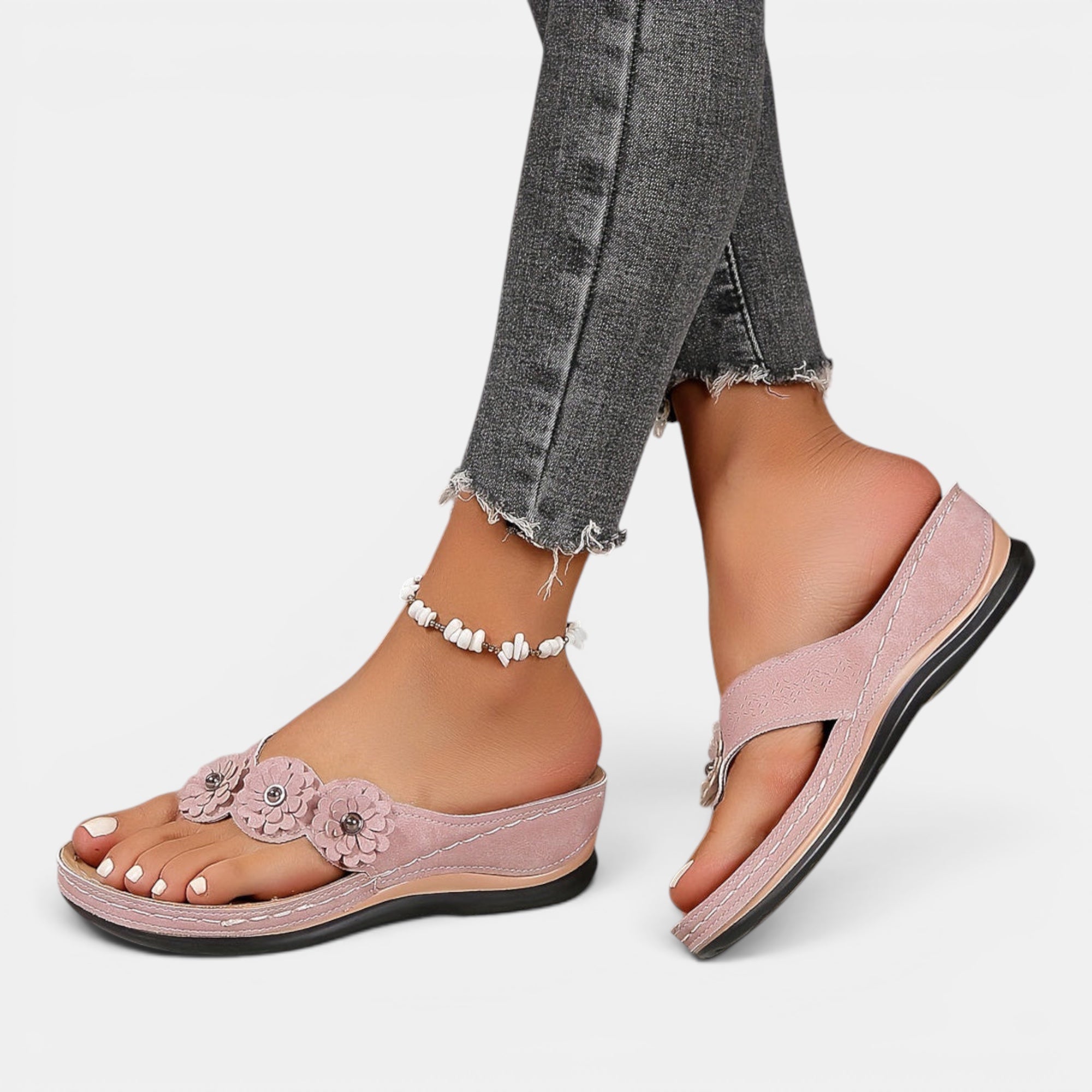 Ellmont London | Women's Lightweight Slipper Walking Summer Sandals Comfort Fit