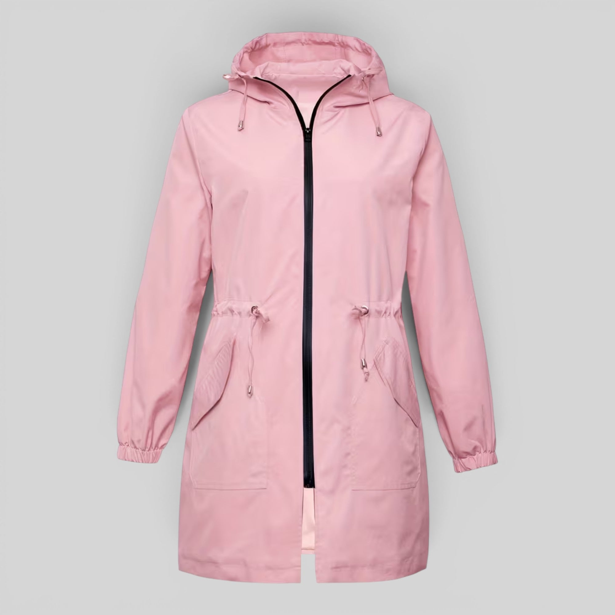 Ellmont London | Women's Waterproof Trench Coat Full Zip Outdoor Rain Jacket